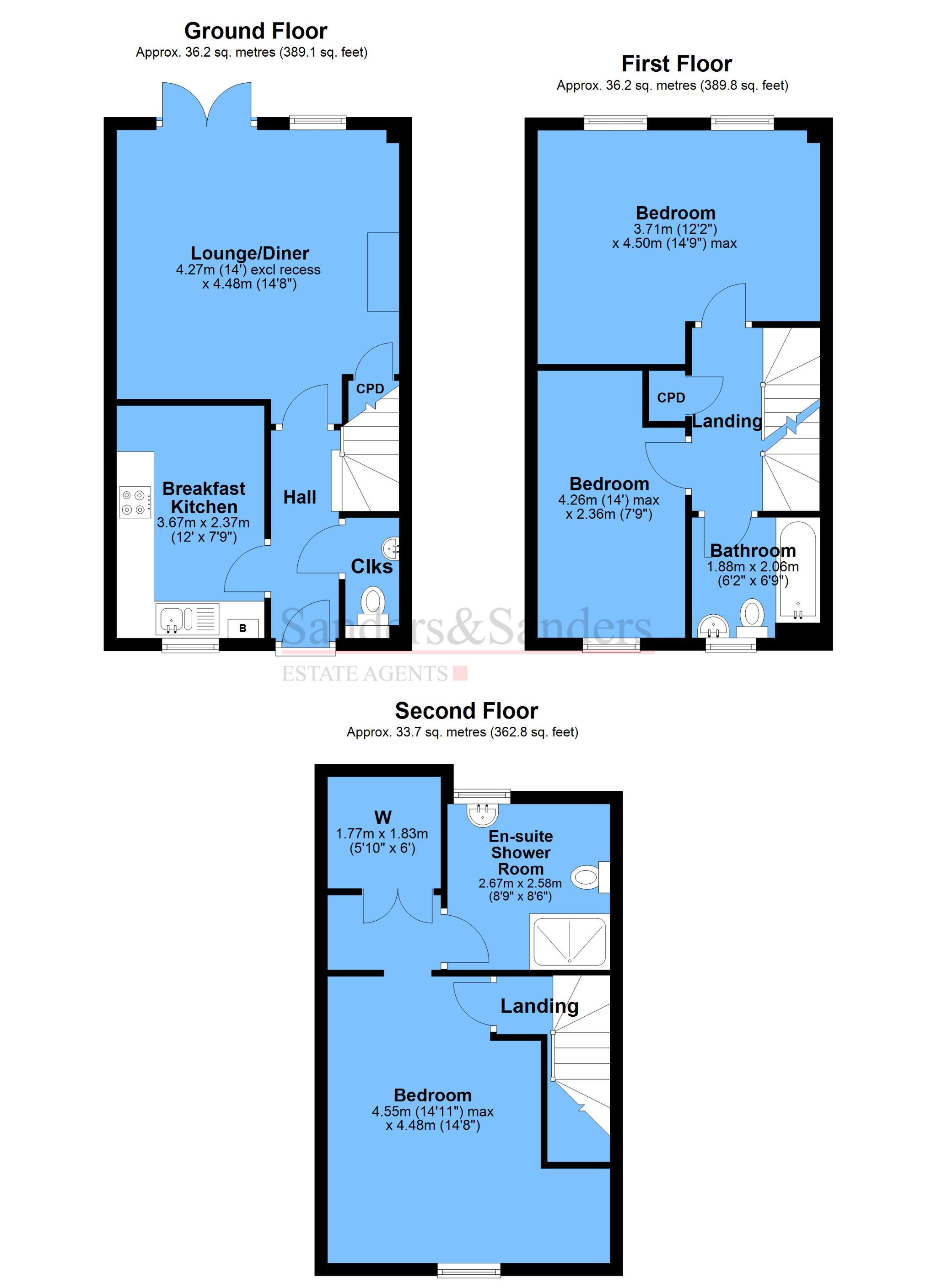 12 Station Road, Alcester floorplan