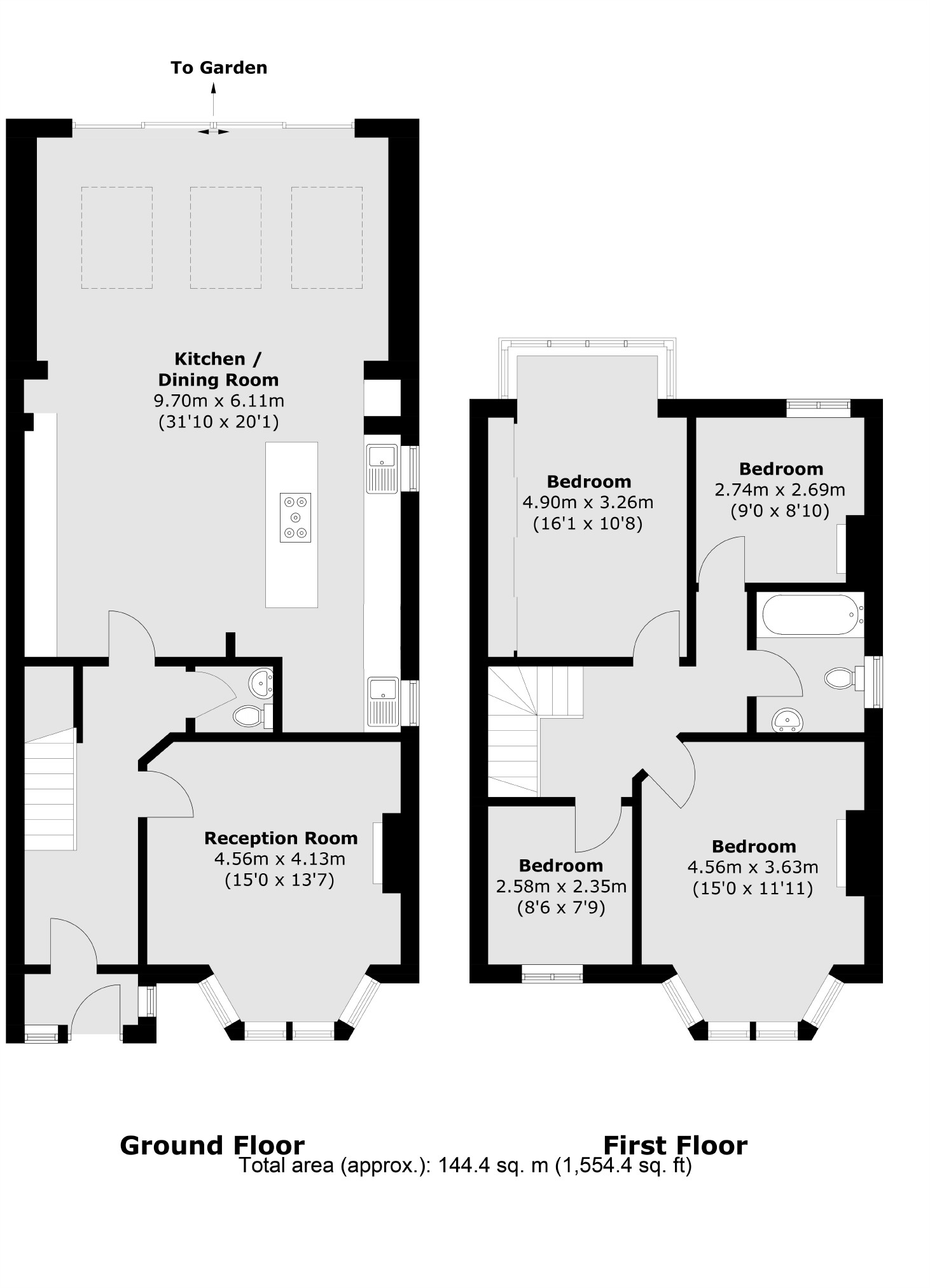 229, Jersey Road, Isleworth floorplan