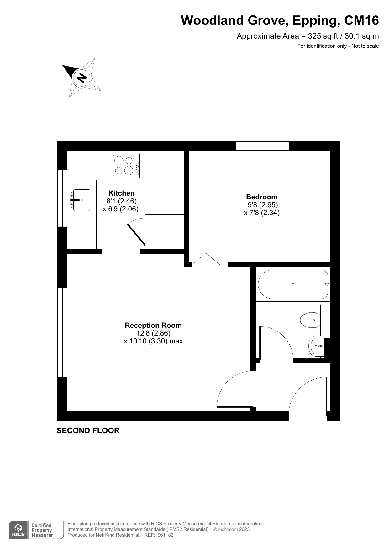 Woodland Grove, Epping, Essex CM16, 1 bedroom flat for sale 64342395