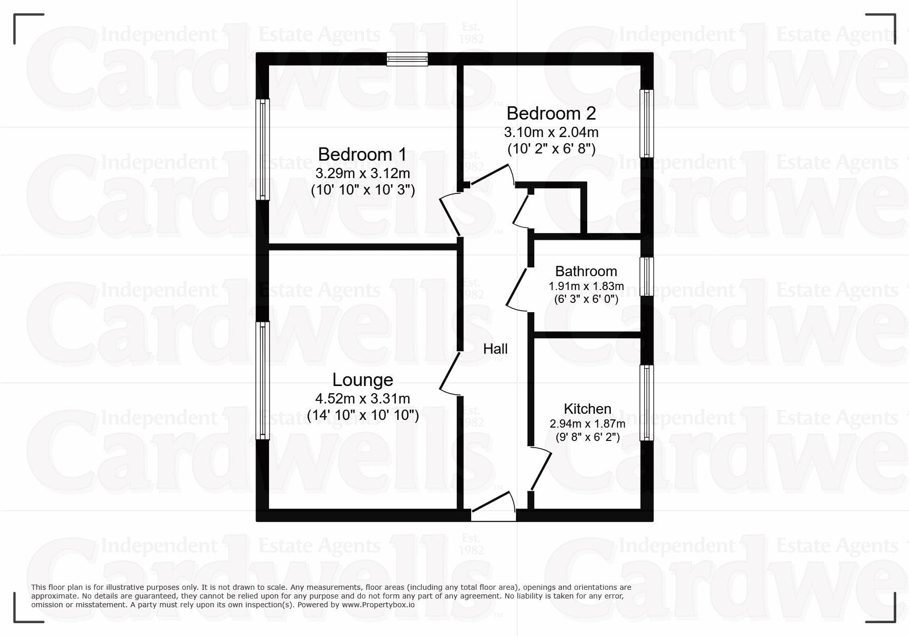 23, Greendale Drive, Manchester floorplan