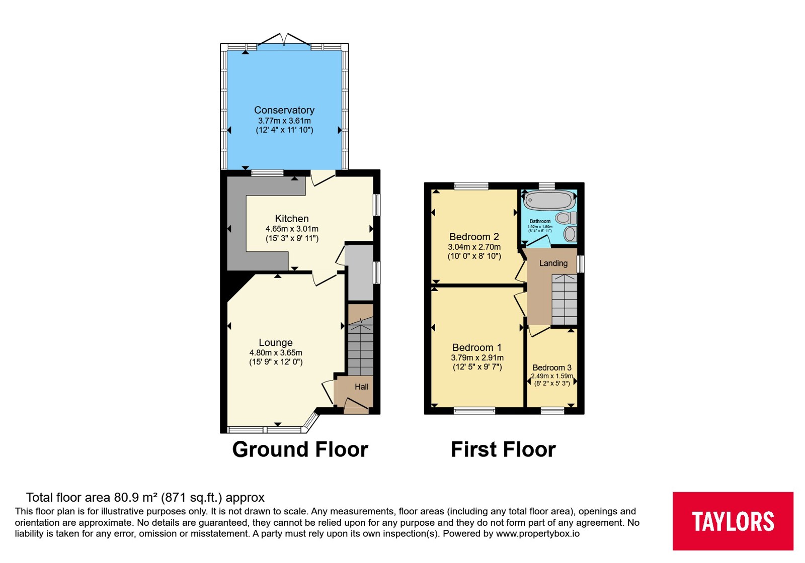 Stroud Road, Bristol floorplan