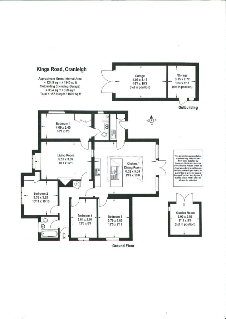 4 Bedrooms Bungalow to rent in Kings Road, Cranleigh GU6