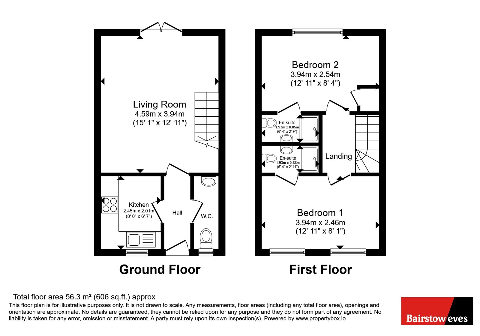 31, Sewell Close, Essex floorplan
