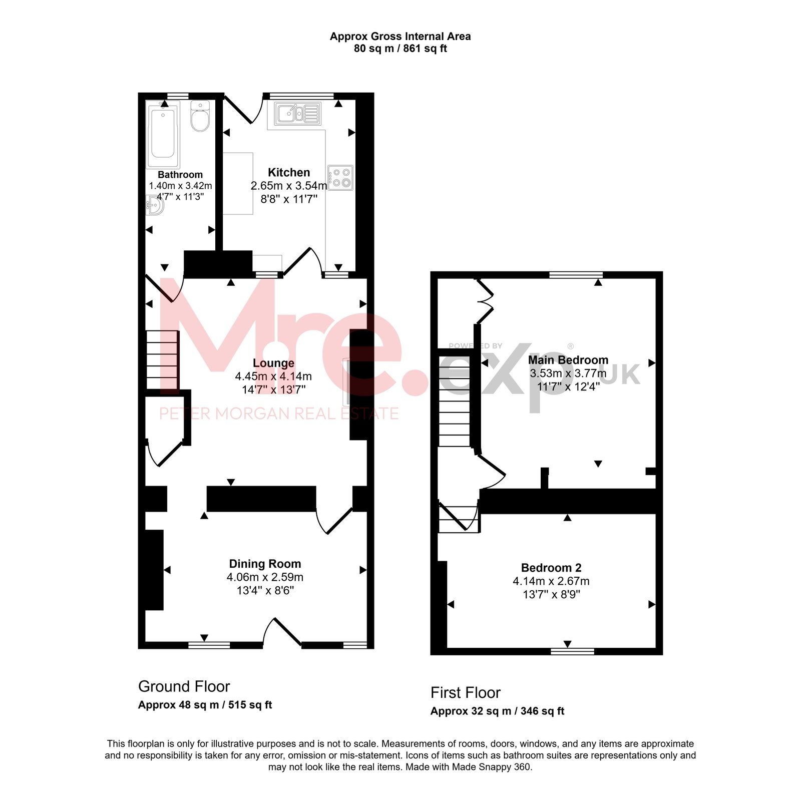 25, Pen-y-Fai Road, Bridgend floorplan
