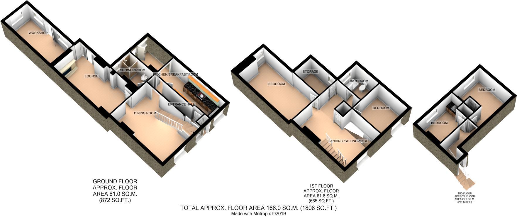 4 Bedrooms Terraced house for sale in Old Town, Wotton Under Edge, Glos GL12