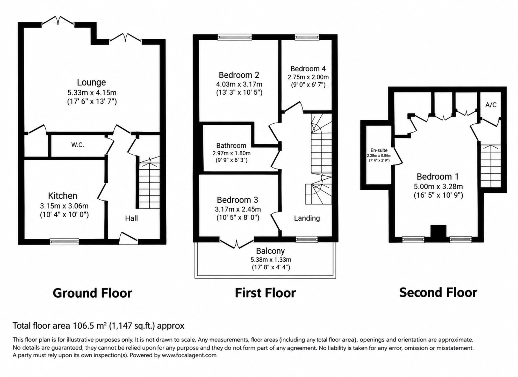 42, Stabler Way, Poole floorplan