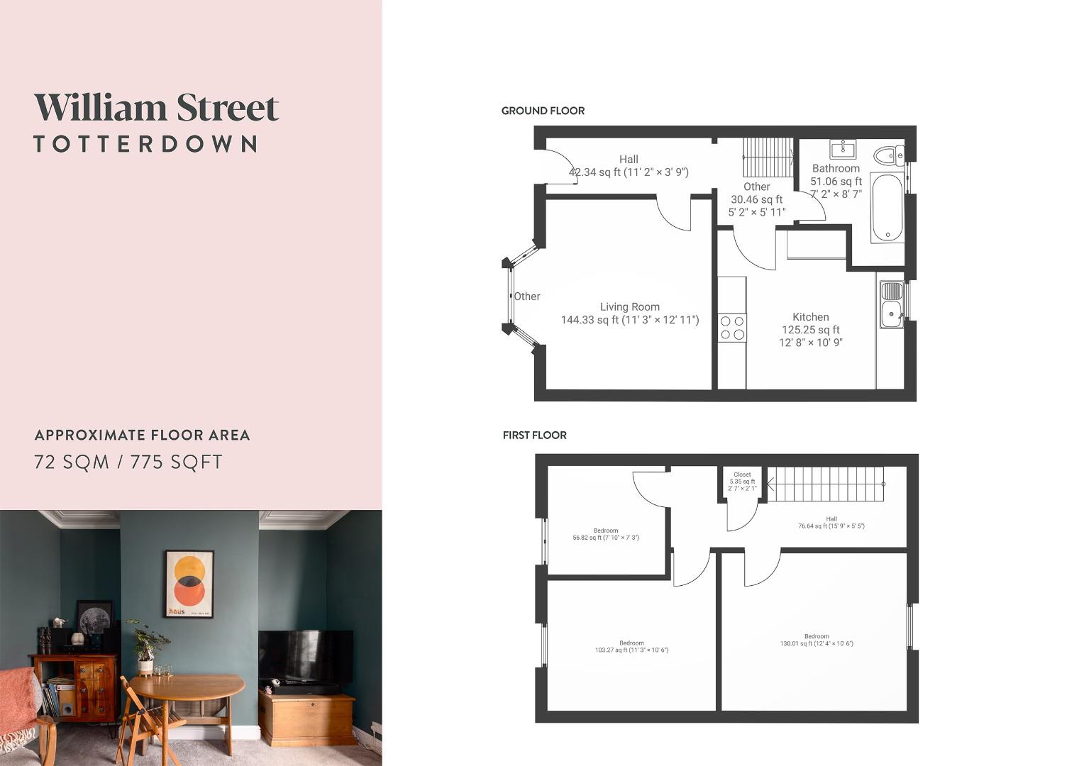 62, William Street, Bristol floorplan