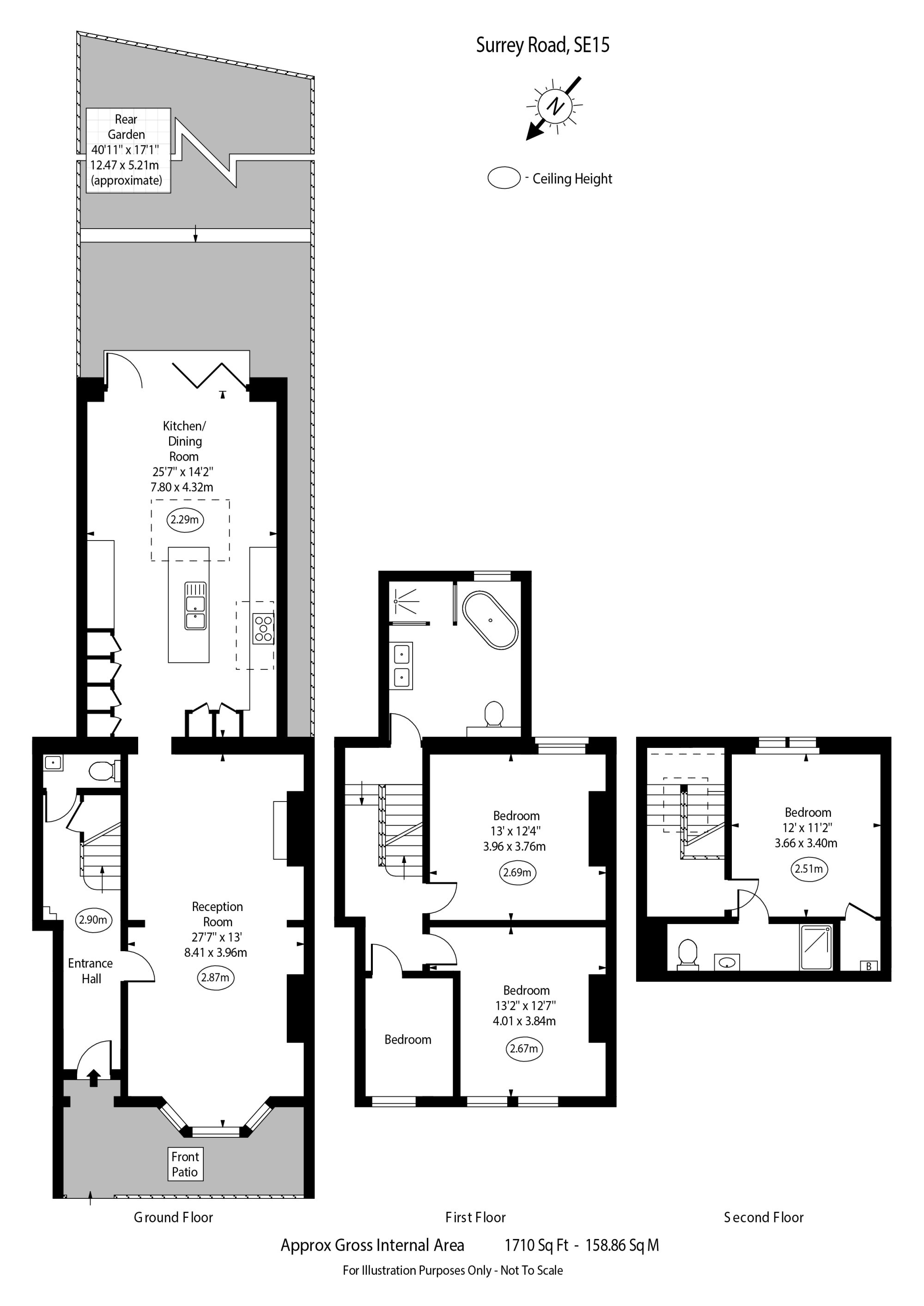Surrey Road, Peckham Rye floorplan
