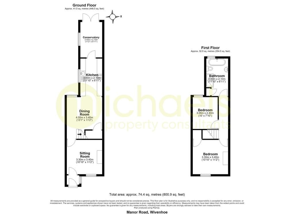 29, Manor Road, Colchester floorplan