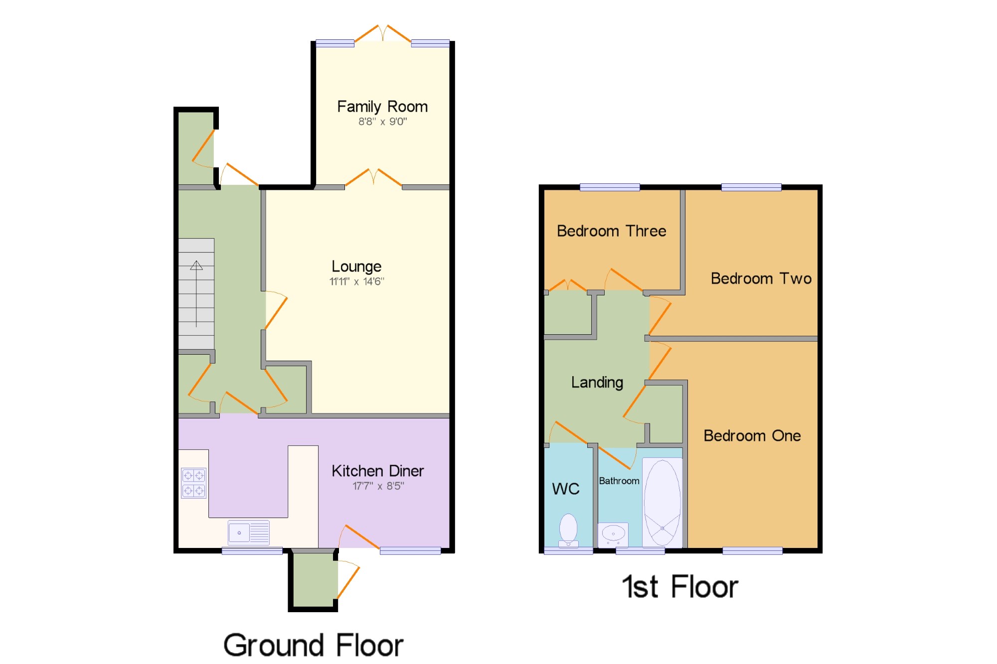 3 Bedrooms Terraced house for sale in Lincoln Close, Bicester, Oxfordshire OX26