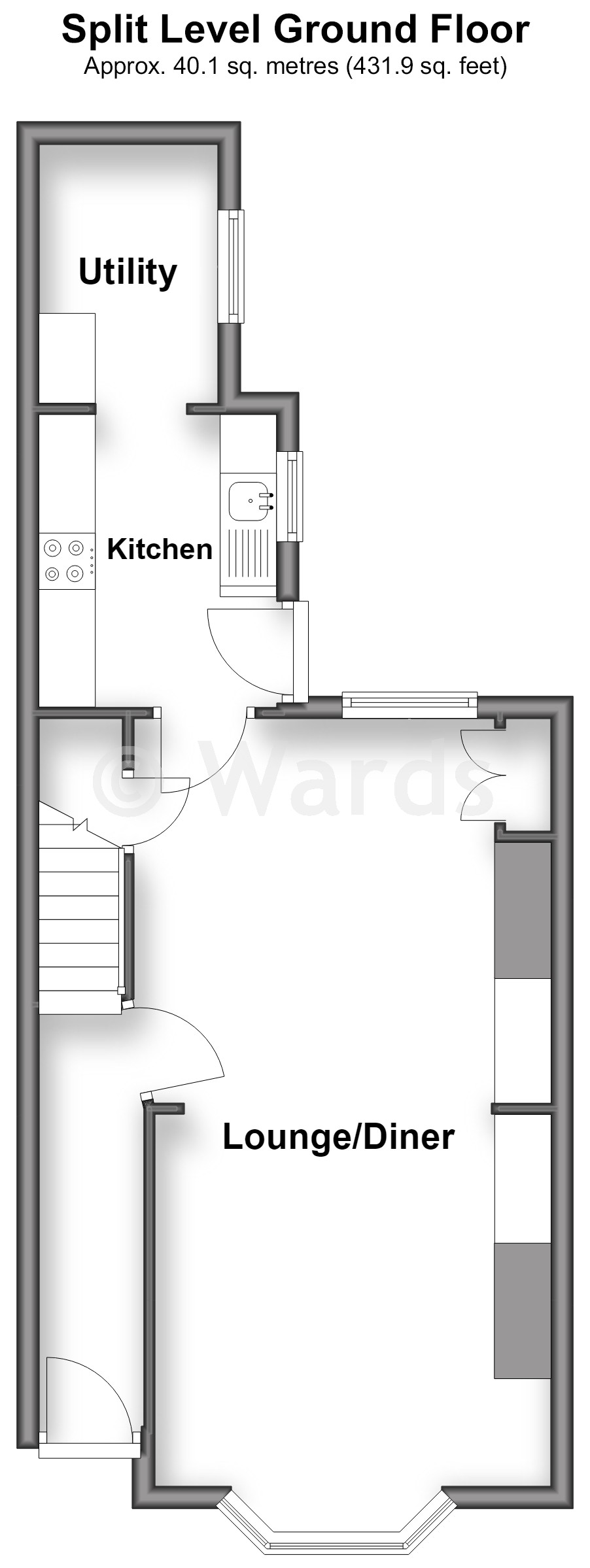 Willesborough, Romney Road, Ashford floorplan