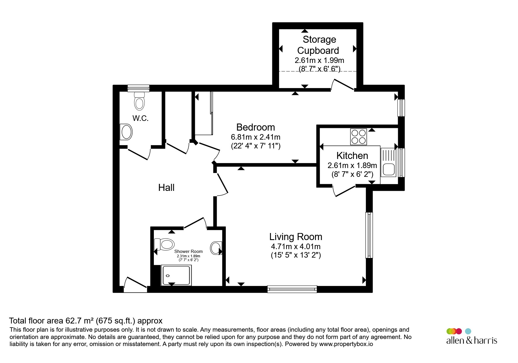 33, Holmcroft Court, Charlton Road, SHEPTON MALLET floorplan