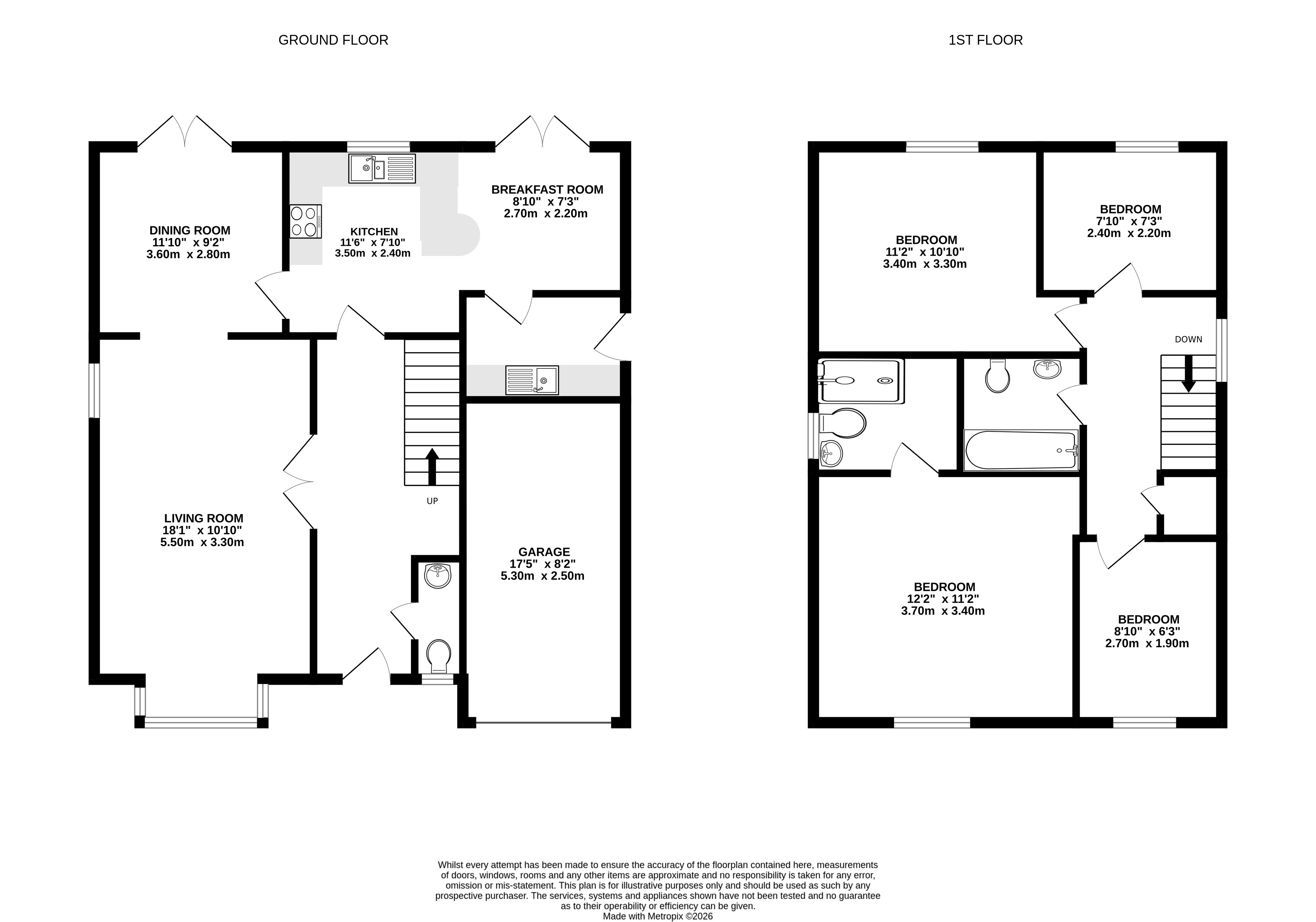 15, Derry Close, Aldershot floorplan