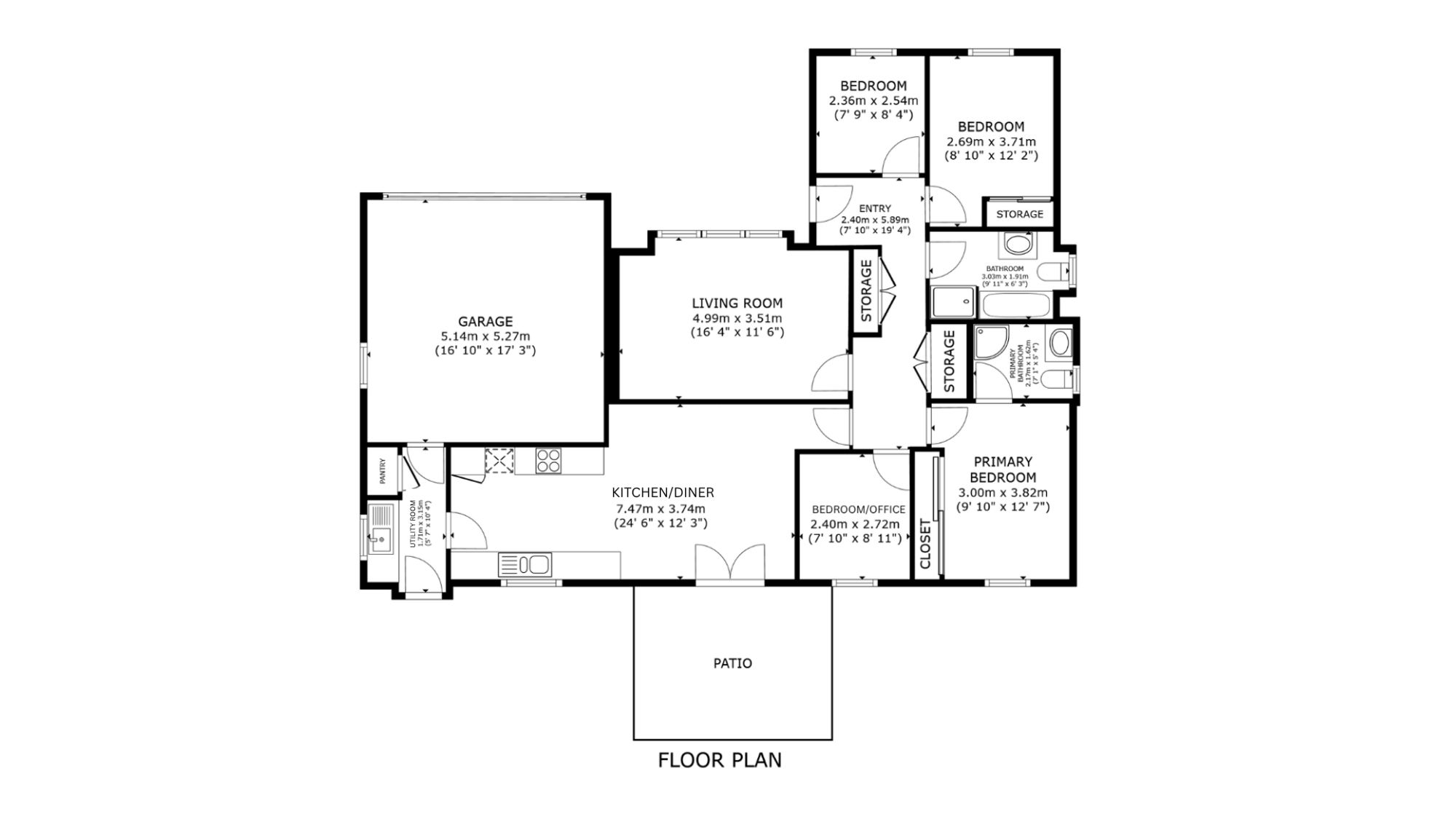 22 Austen Way, Perth floorplan