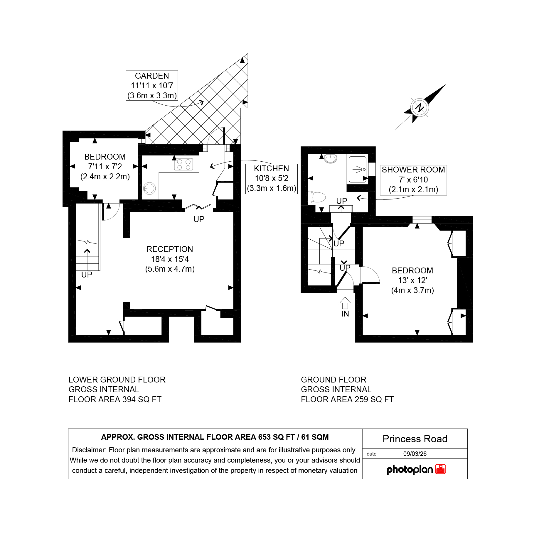 Princess Road, Princess Road, Princess Road, Primrose Hill floorplan