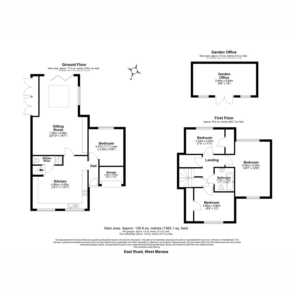 94, East Road, Colchester floorplan