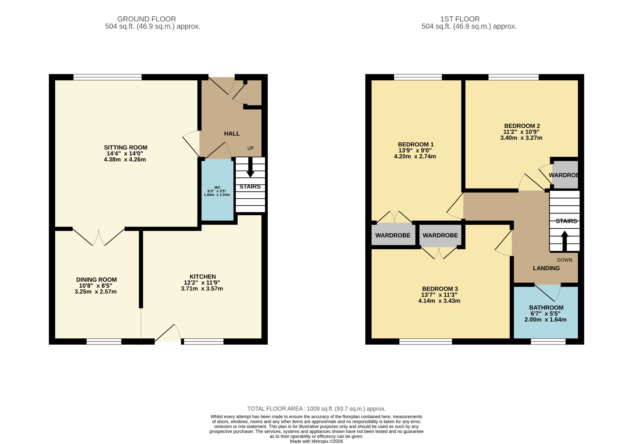 25 Arran Park, Shore Road, Dunoon floorplan