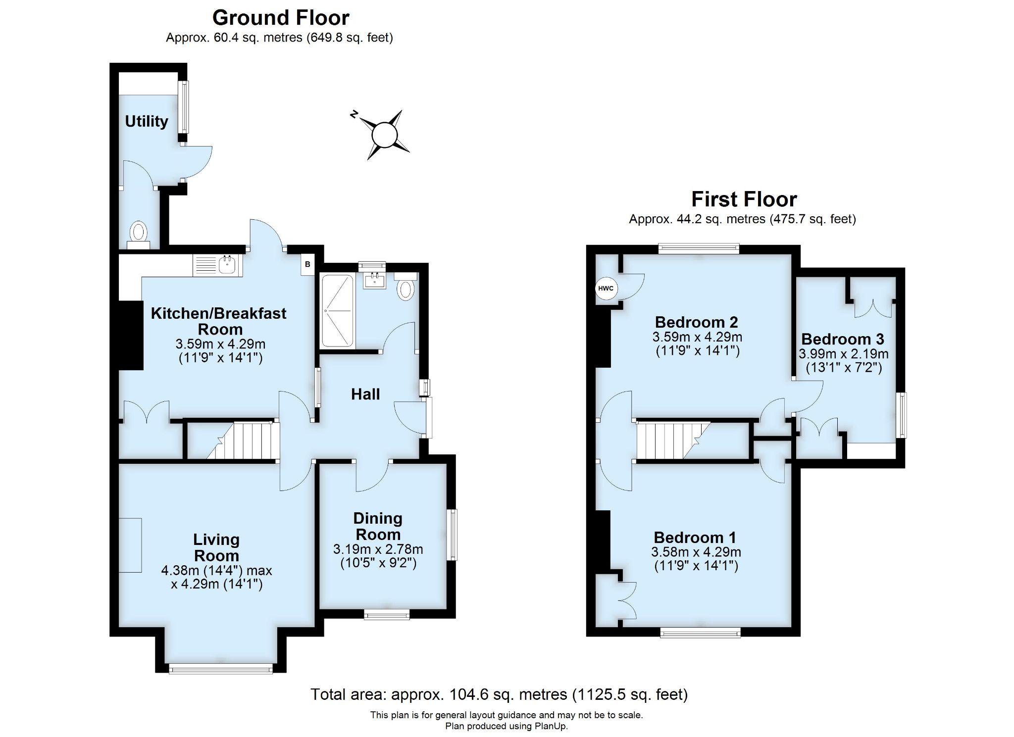 44 Noahs Ark, Sevenoaks floorplan
