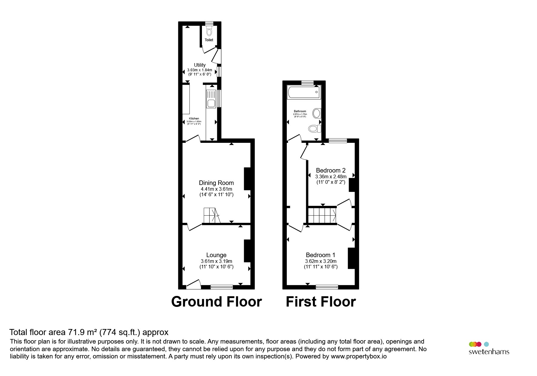70, Regent Street, NORTHWICH floorplan