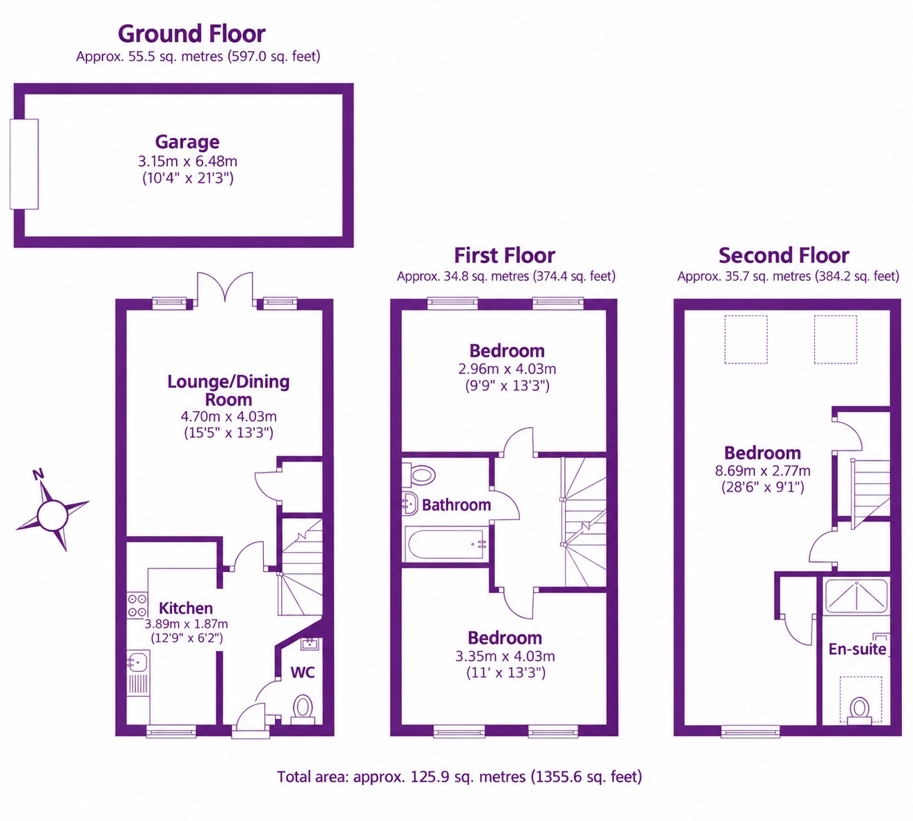Bird Way, Telford floorplan