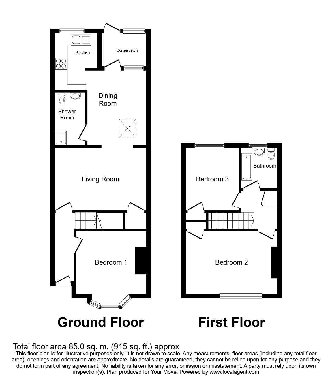 3 bed terraced house for sale in Lower Higham Road, Gravesend, Kent