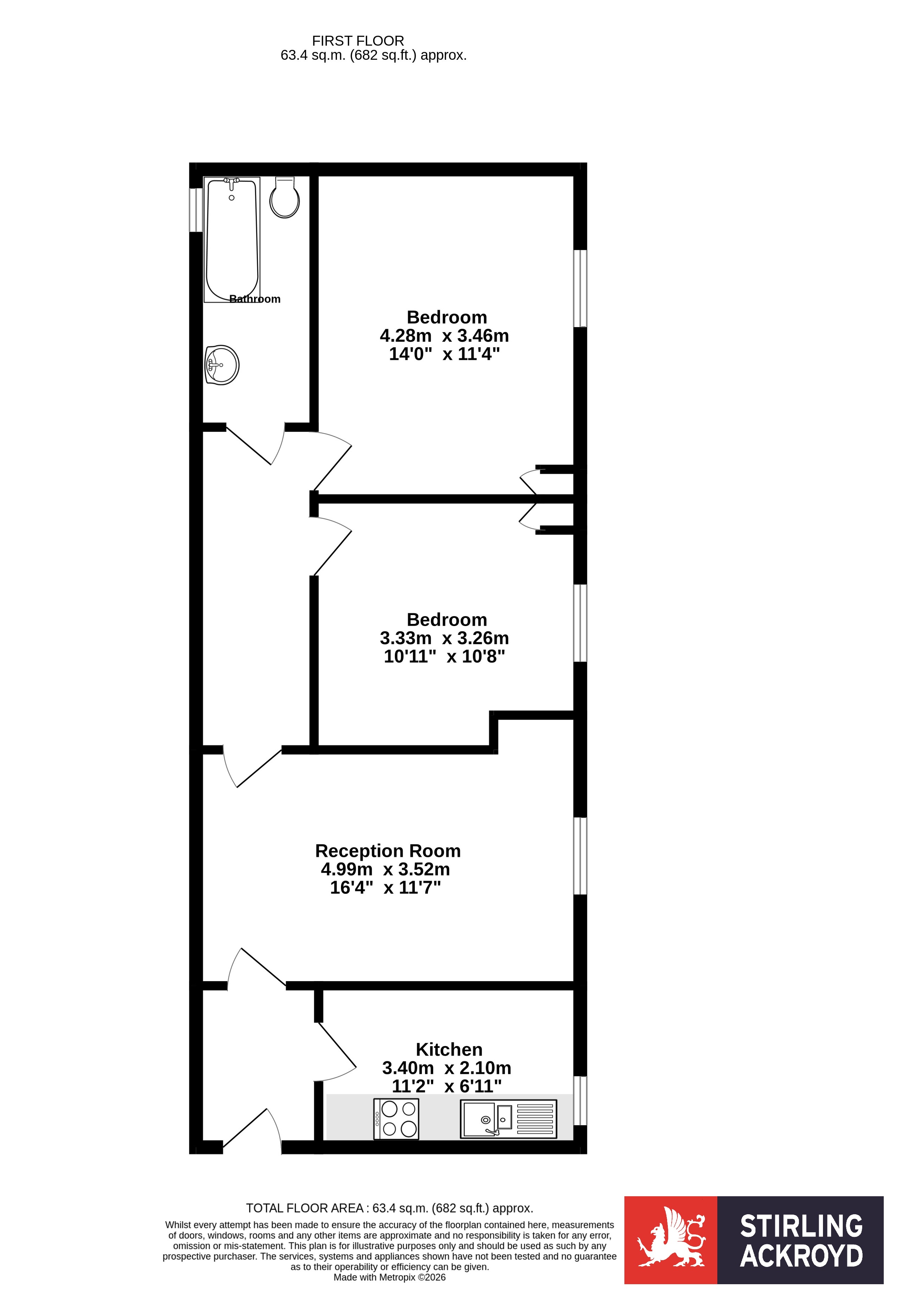 Coombe Road, Croydon floorplan