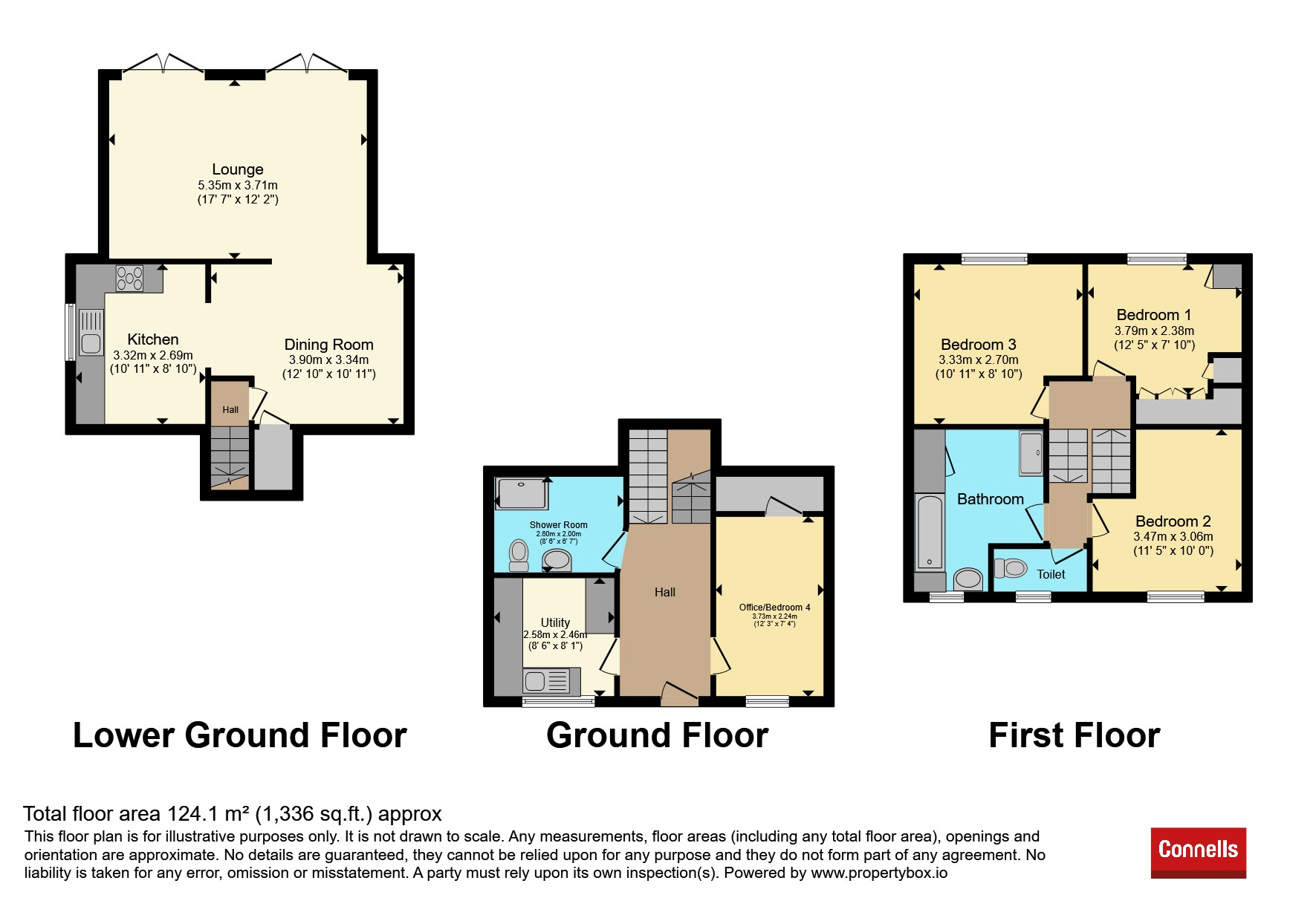51, Huxham Close, Plymouth floorplan