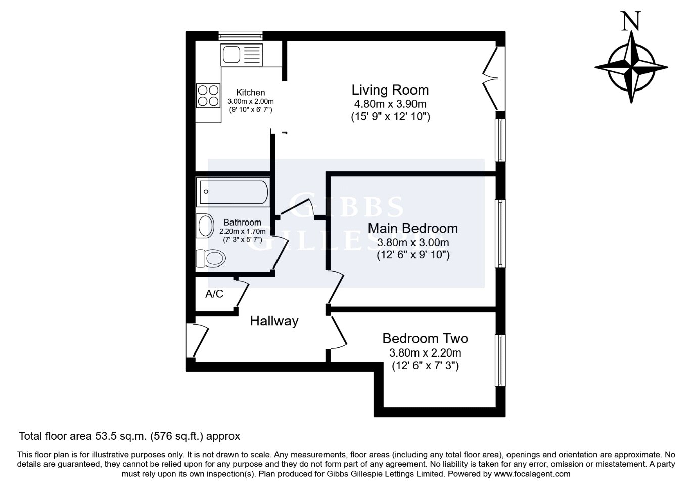 18, Appleby Close, Hillingdon floorplan