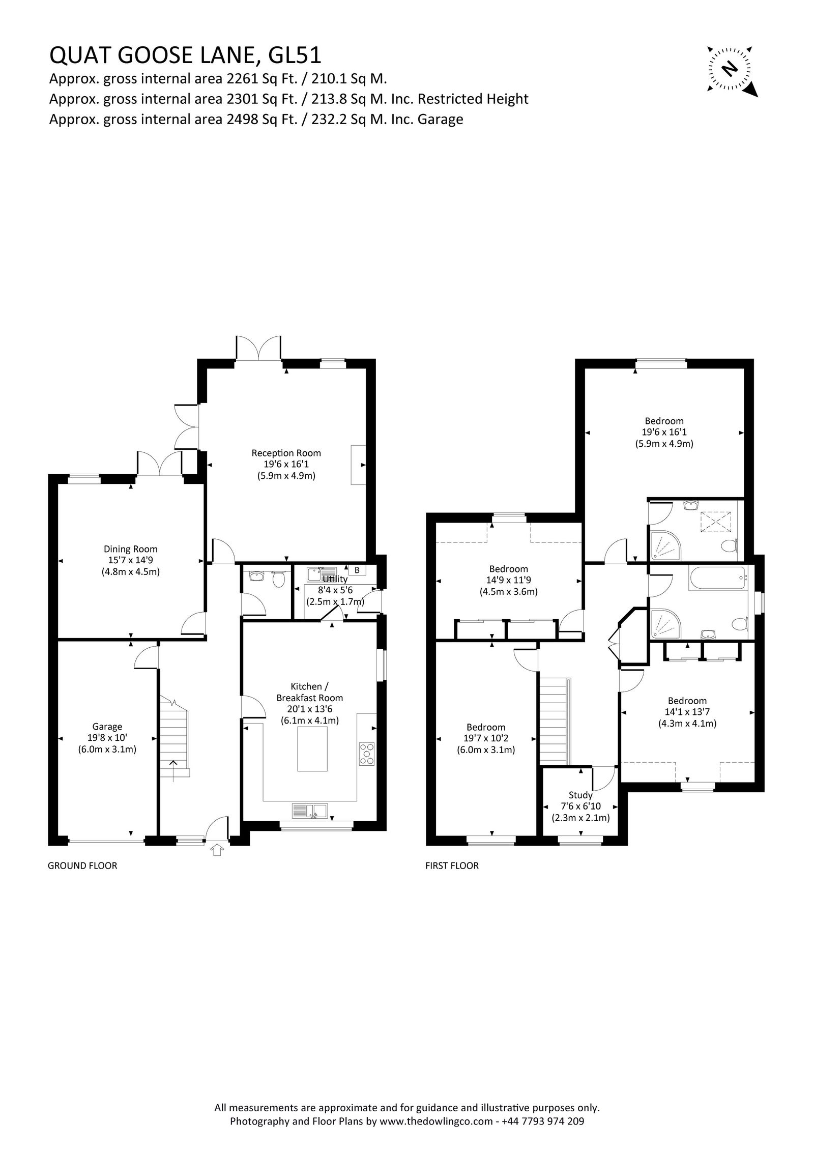 31a, Quat Goose Lane, Cheltenham floorplan