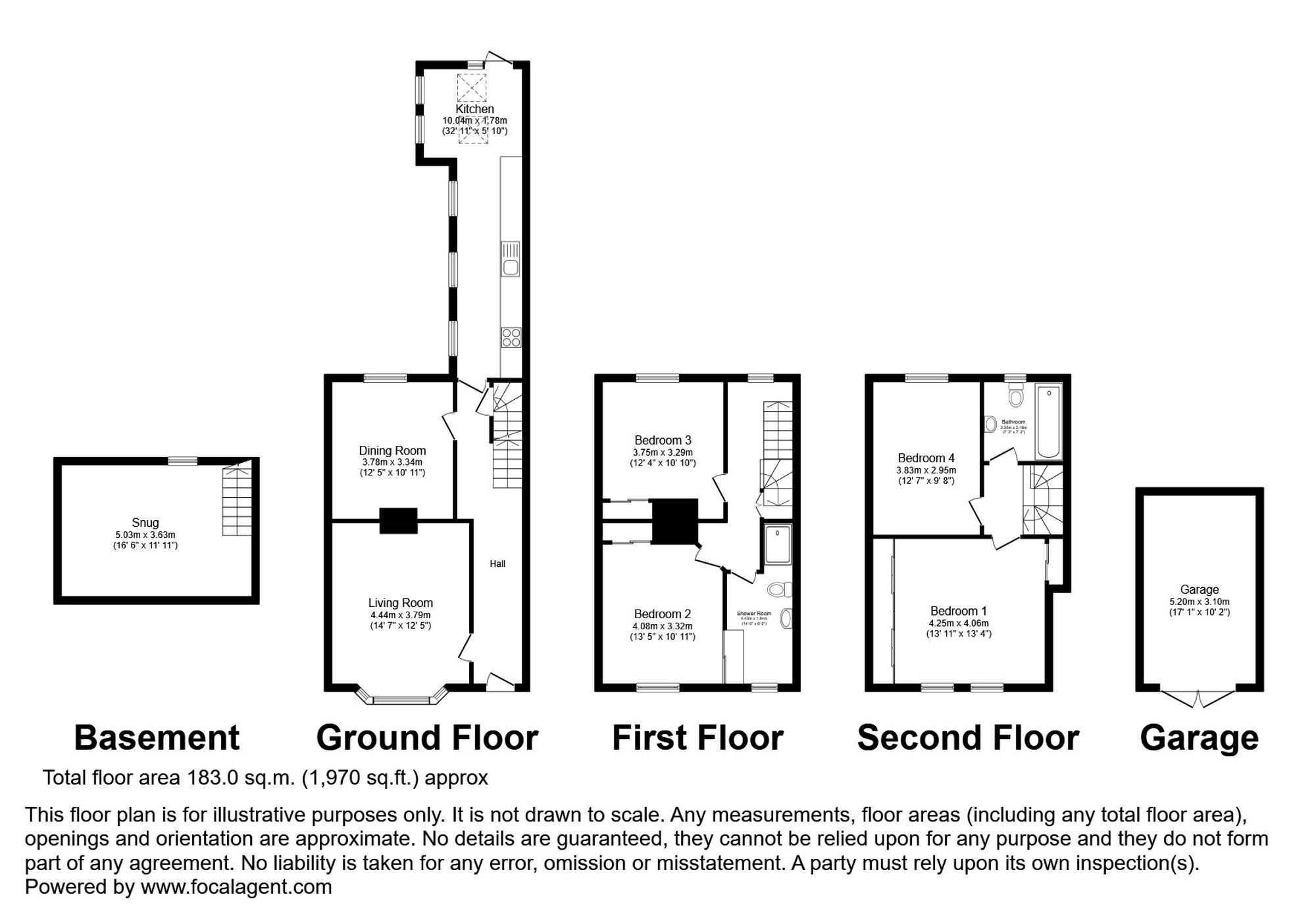 16 Barrowby Road, Grantham floorplan