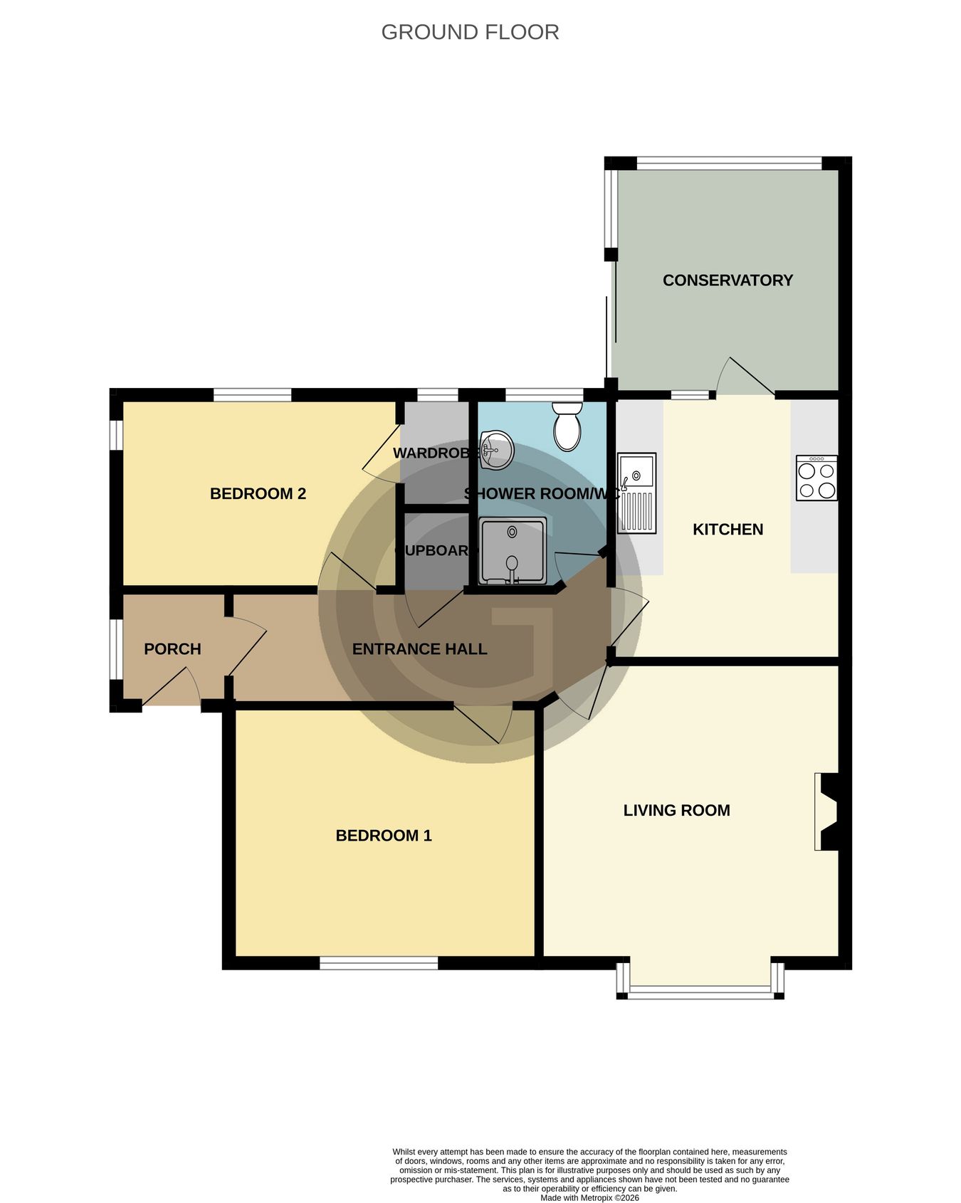43, Pembury Grove, Bexhill on Sea floorplan