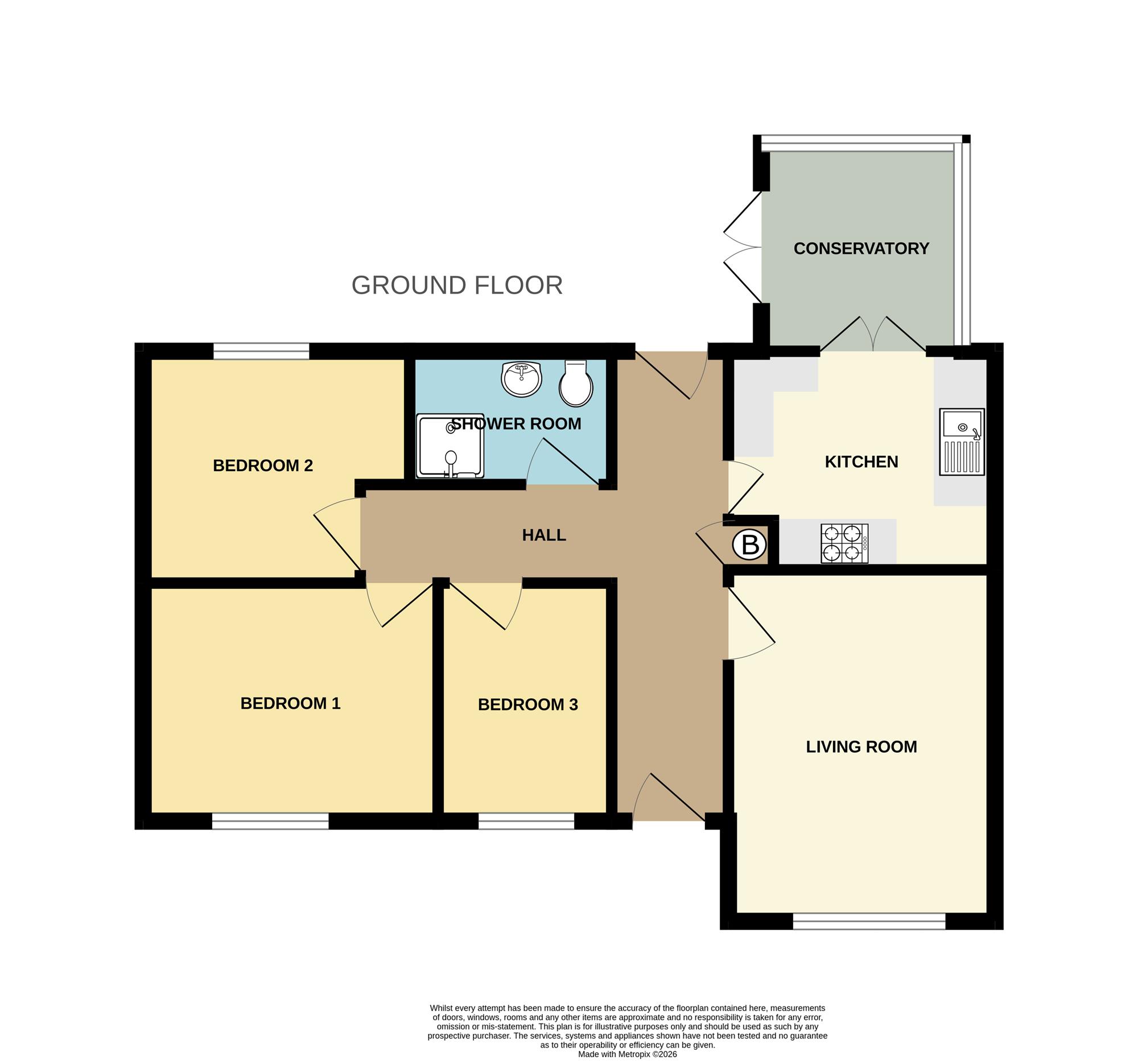 2, Deal Way, Brightlingsea floorplan