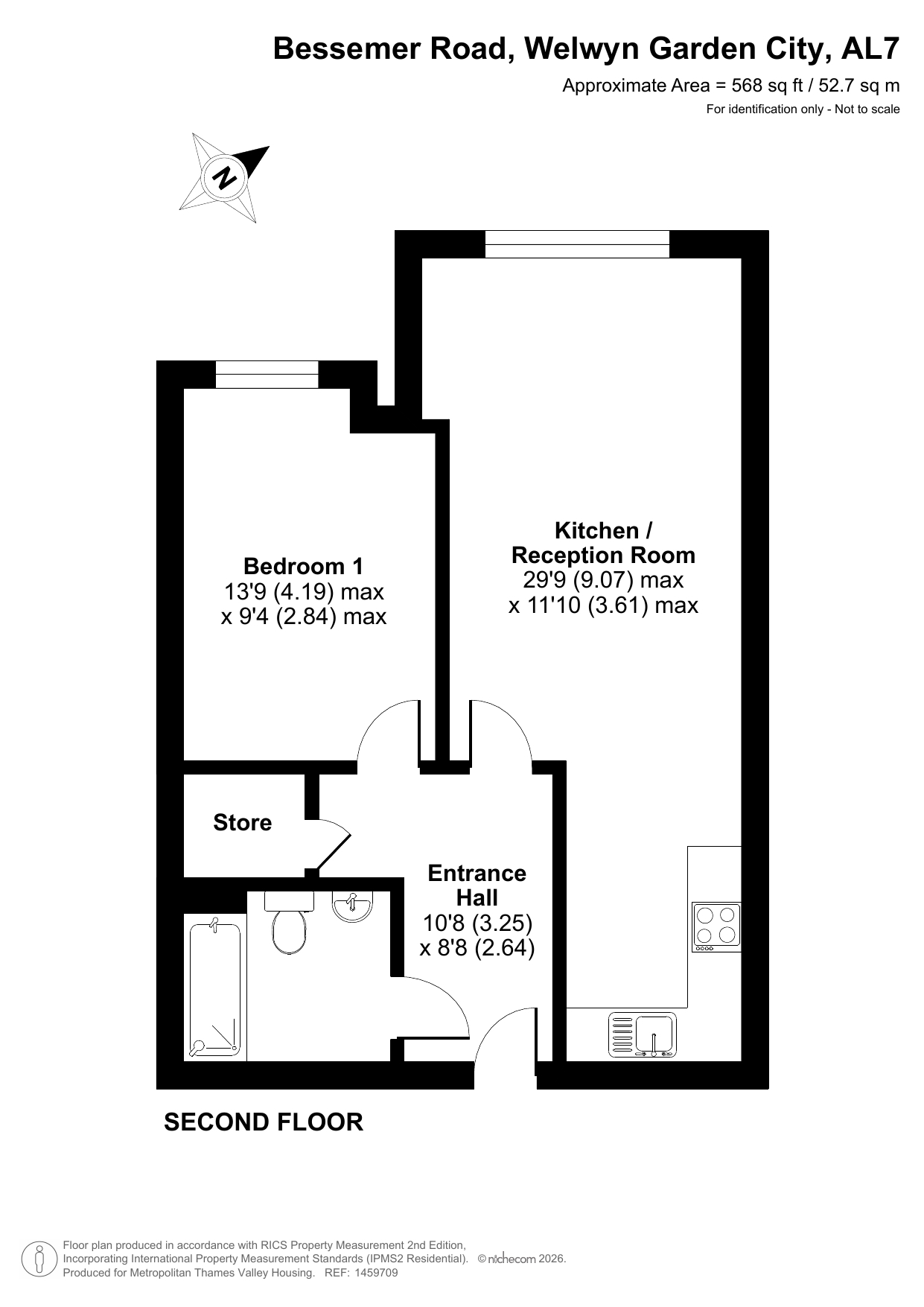 Liberty House Bessemer Road, Welwyn Garden City floorplan