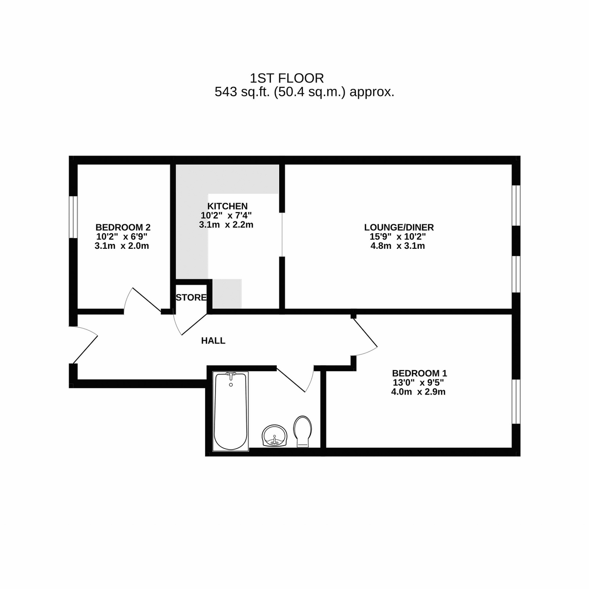 90, Wedgewood Street, Aylesbury floorplan