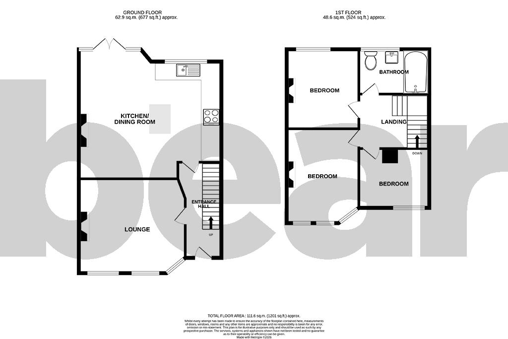 148, South Avenue, Southend-on-Sea floorplan