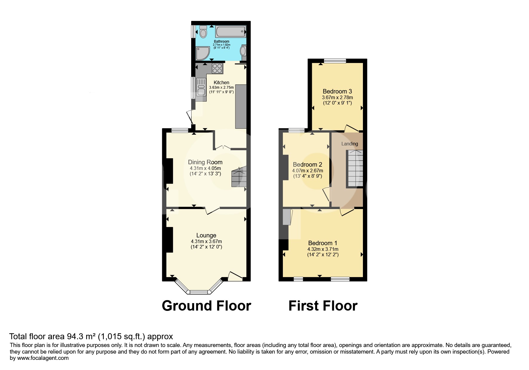 16, South Road, Erith floorplan