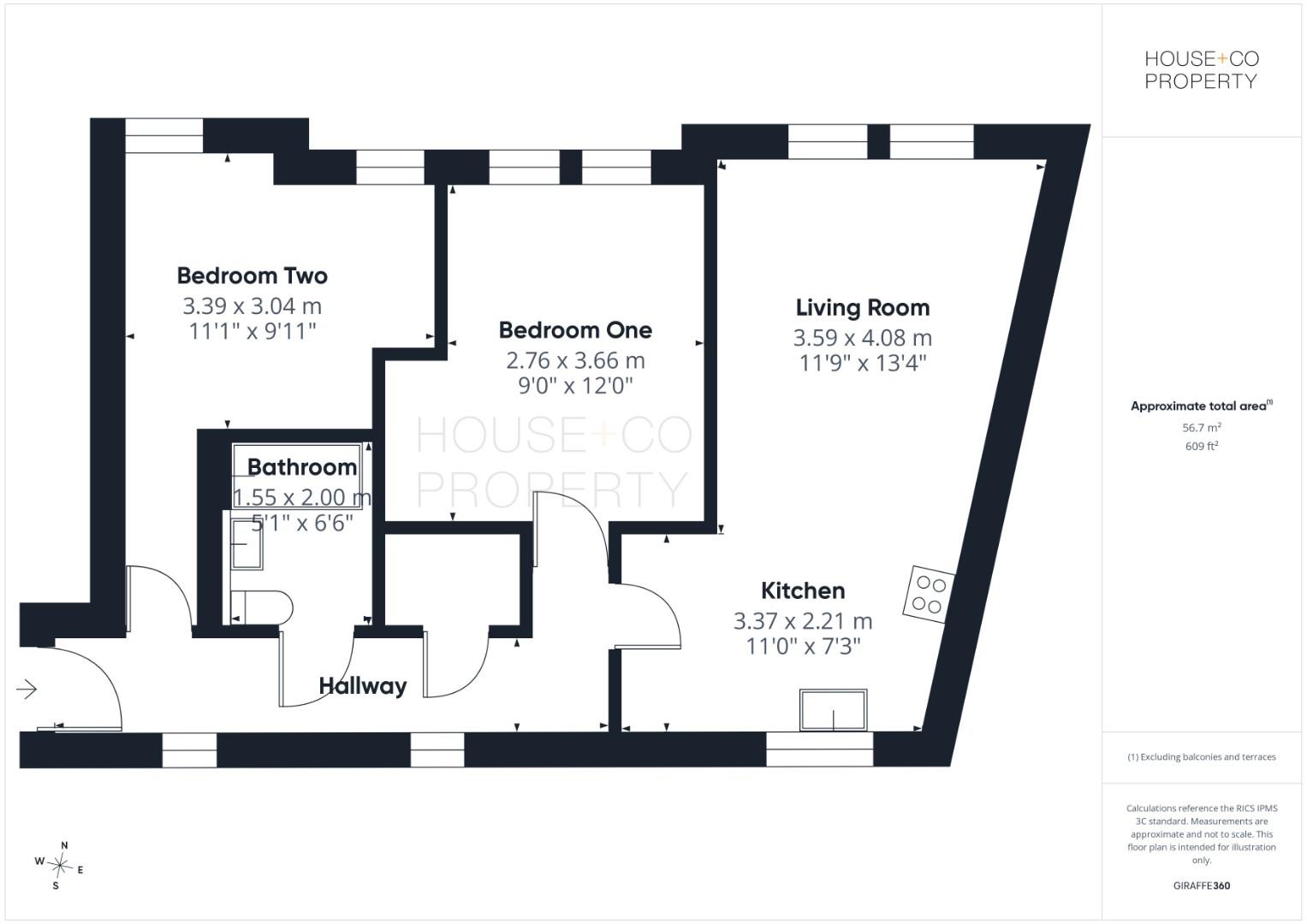 2 Fountain Park Court, 314, Church Road, Bristol floorplan
