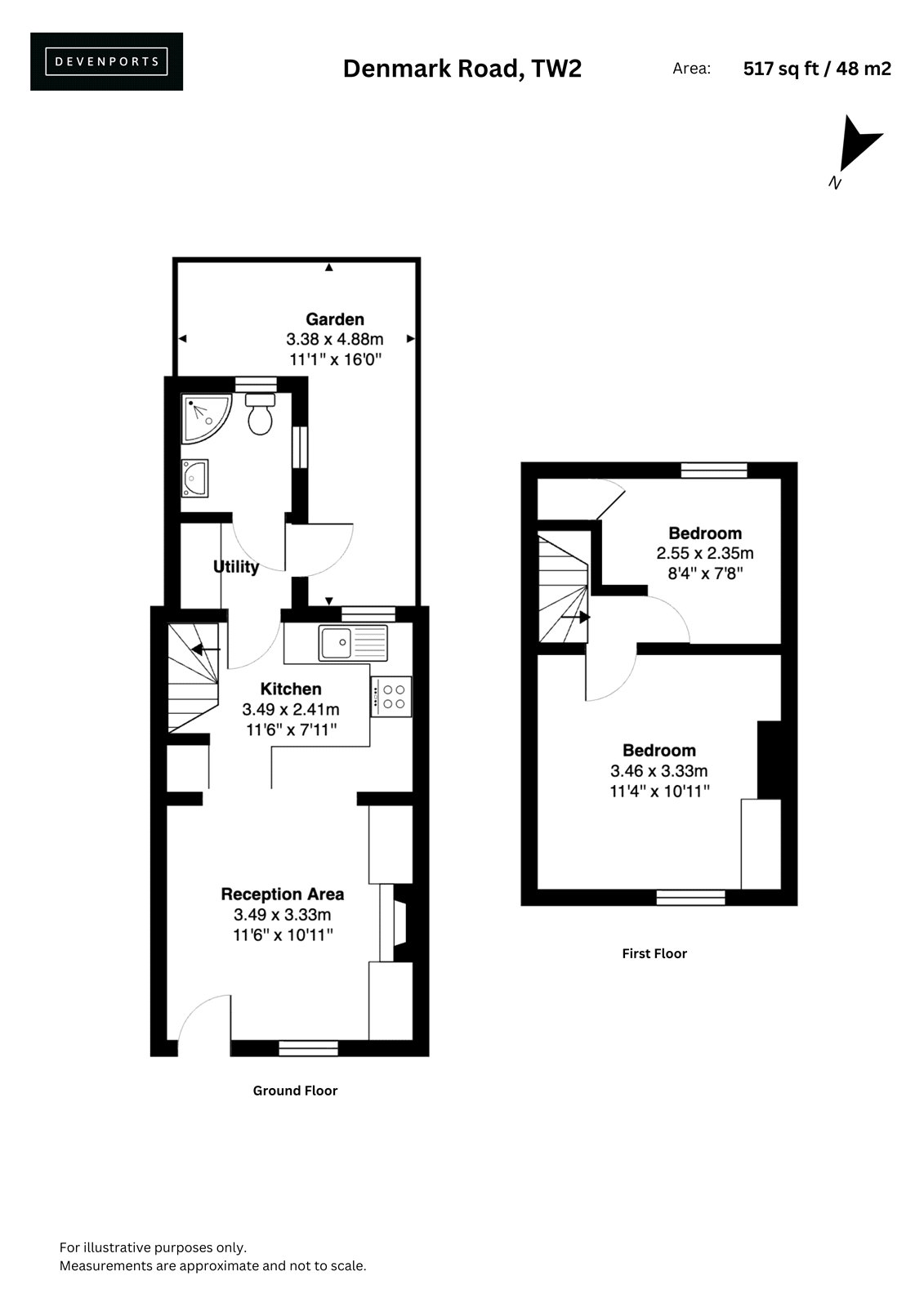 9, Denmark Road, Twickenham floorplan