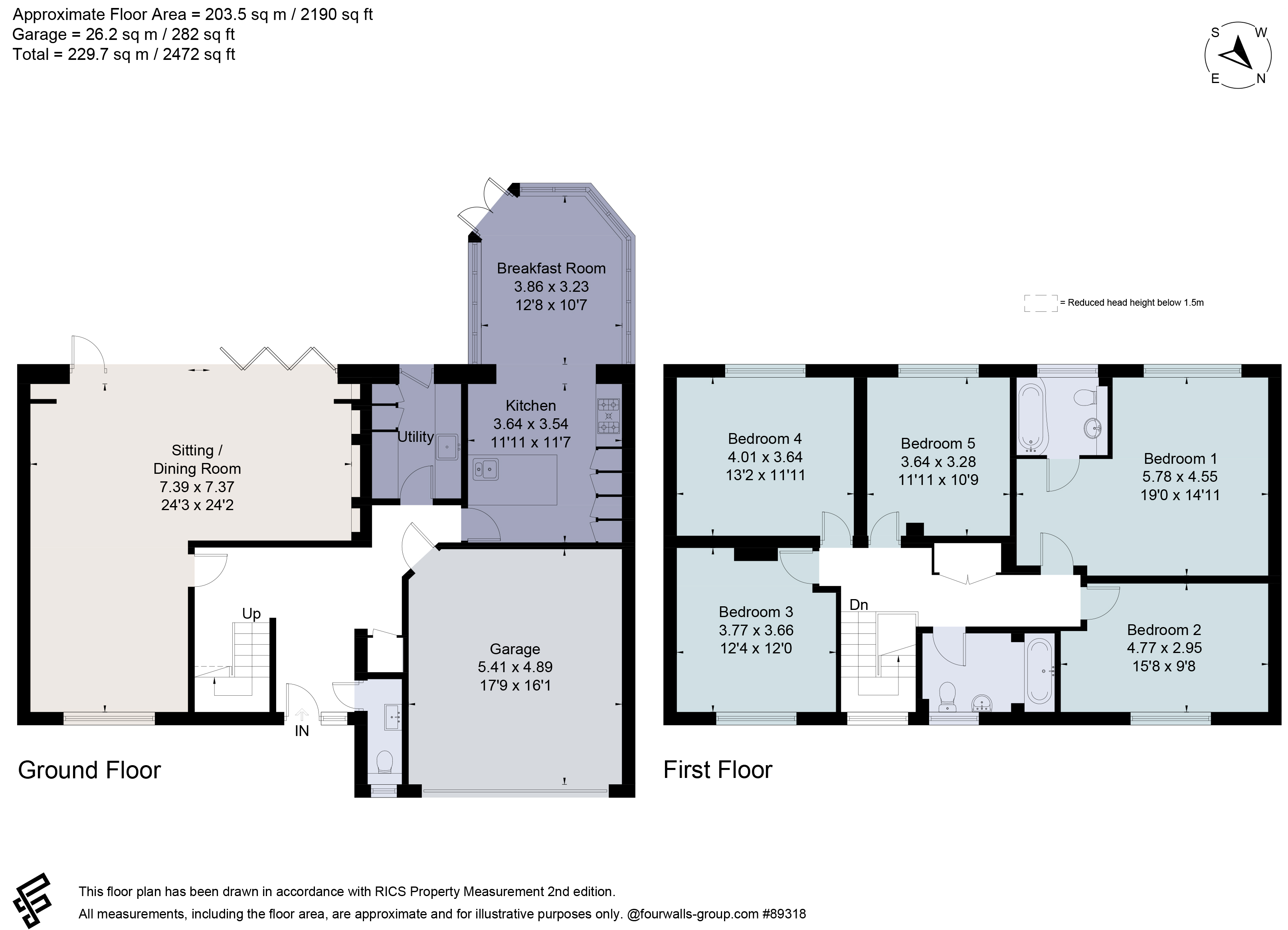 49, Crouch Hall Lane, St. Albans floorplan