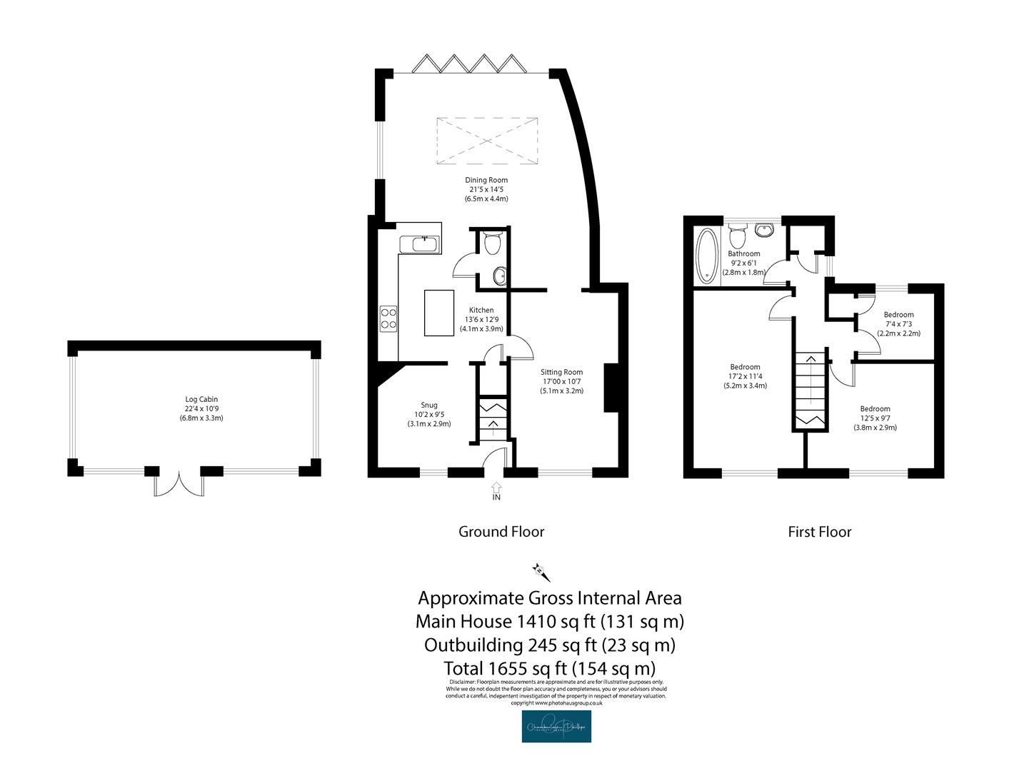 2 Boulton Cottages, Frating Road, Colchester floorplan