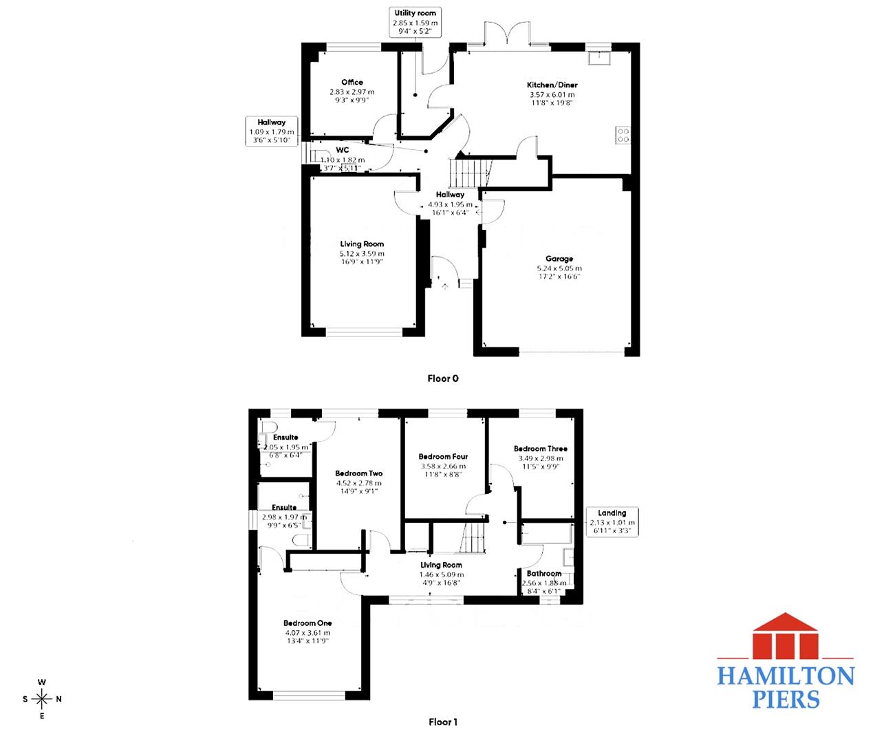 Raven Gardens, Witham floorplan