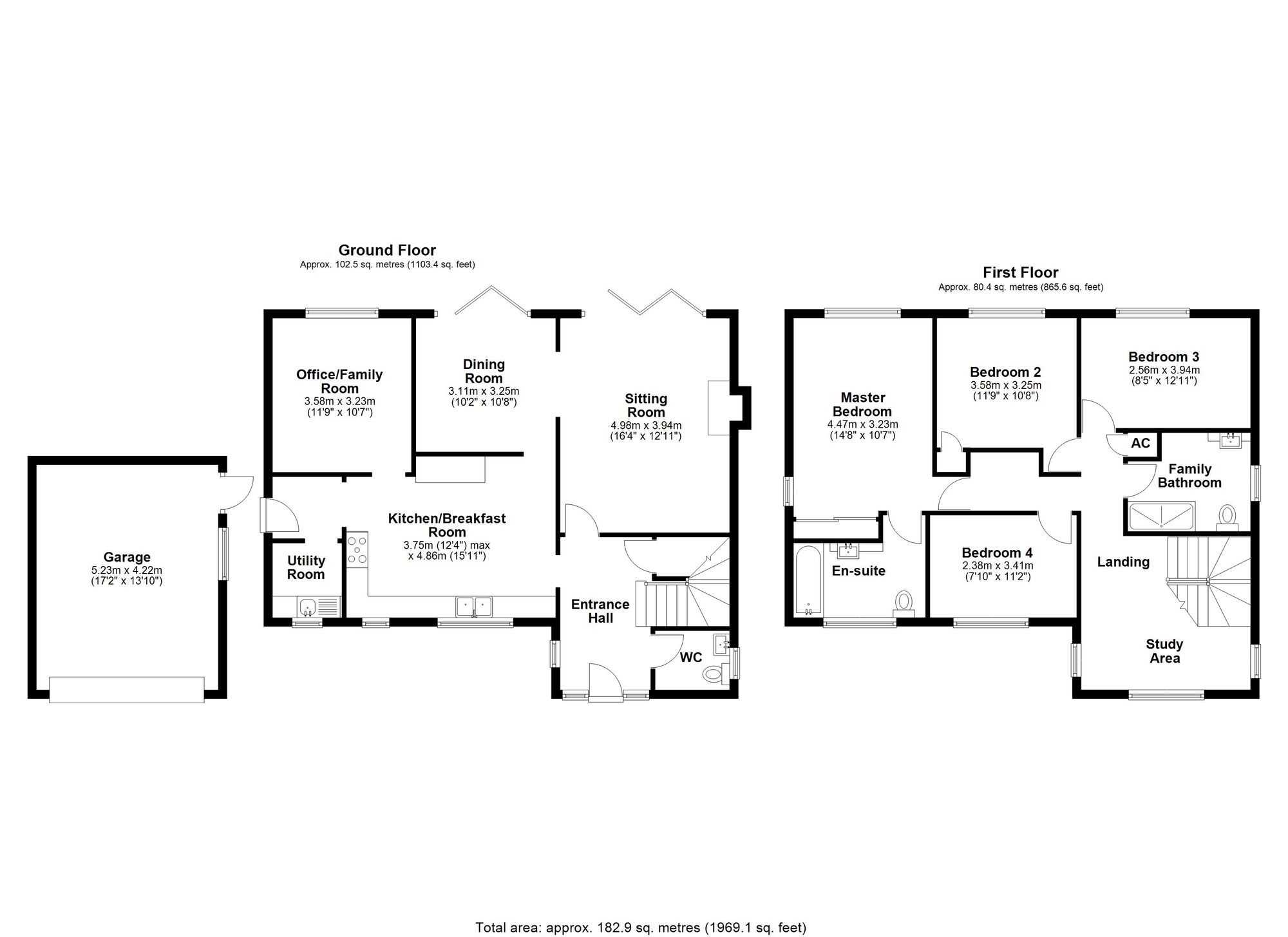 The Birches High Street, Faringdon floorplan