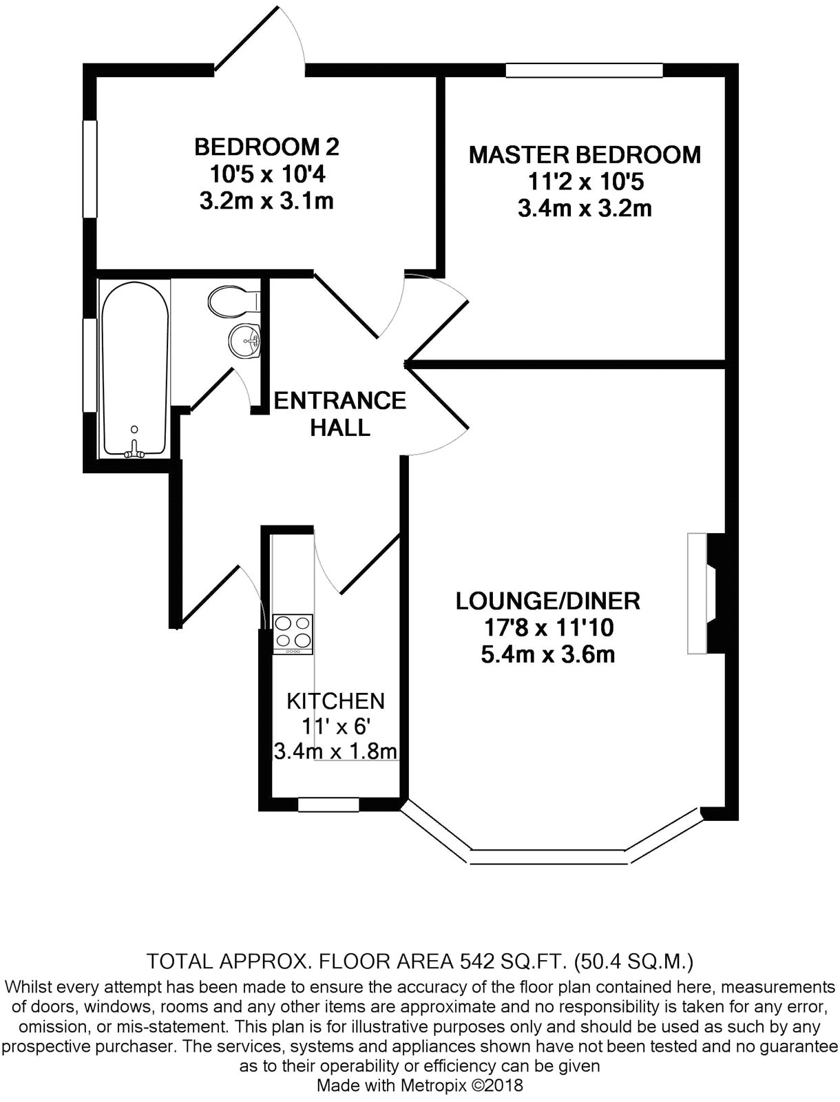 2 Bedrooms Flat for sale in St. Peters Road, Croydon CR0