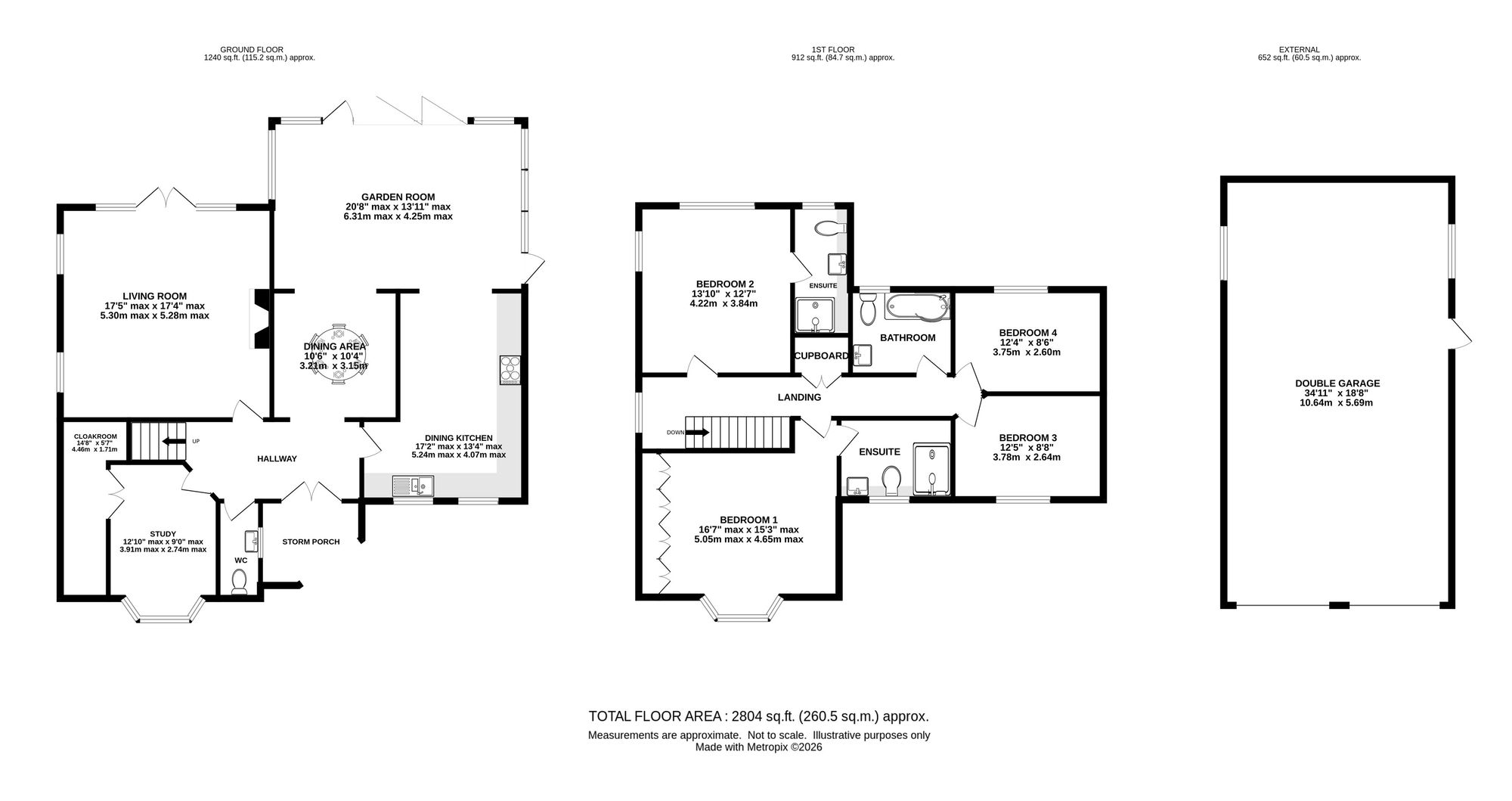 16 Ulviet Gate, Knutsford floorplan