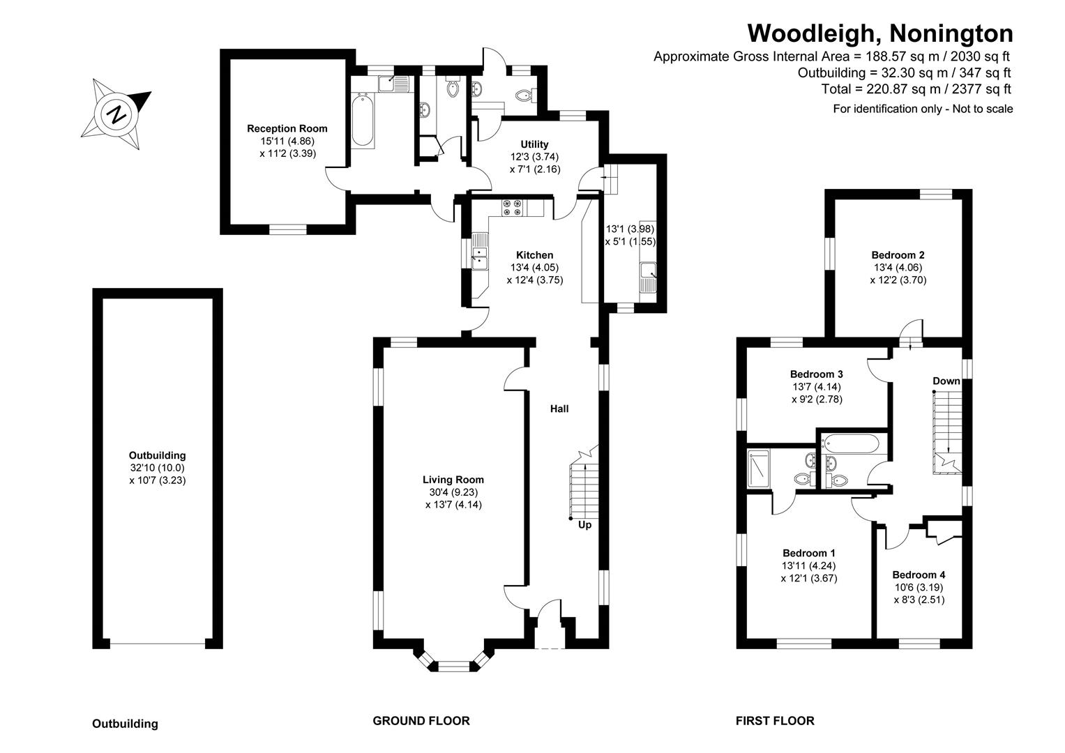 Woodleigh, Easole Street, Dover floorplan