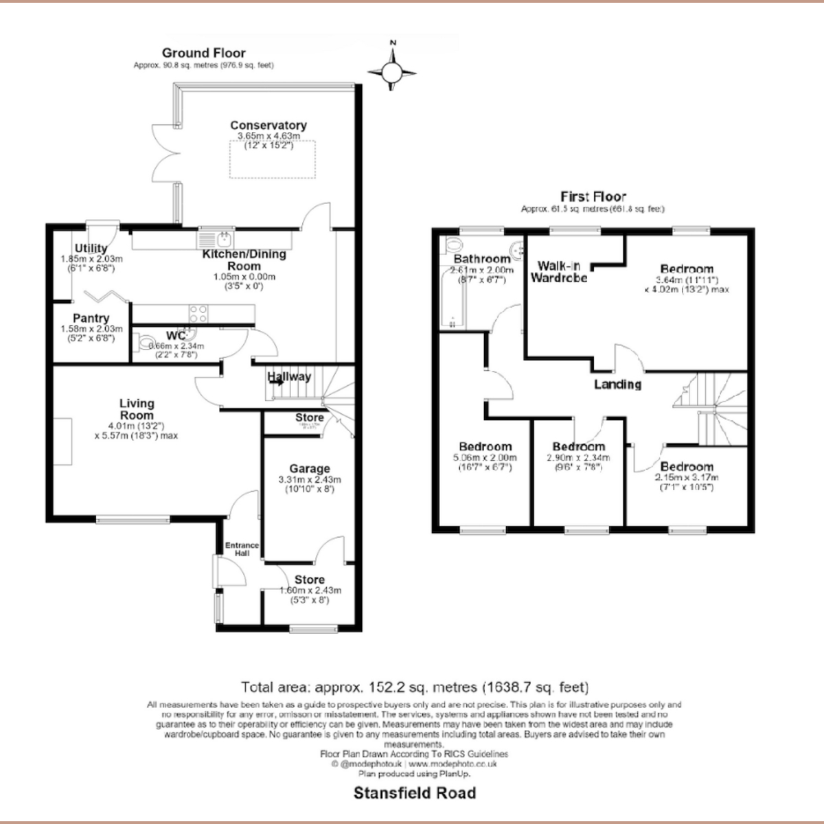 88, Stansfield Road Benfleet, Benfleet floorplan
