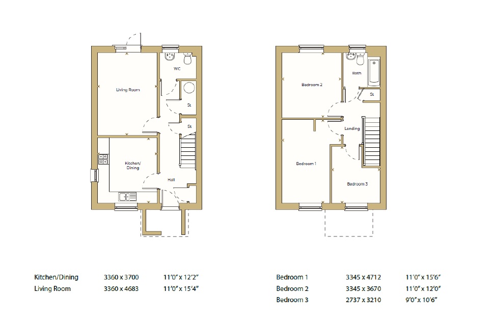 The Spinney, East Sussex floorplan