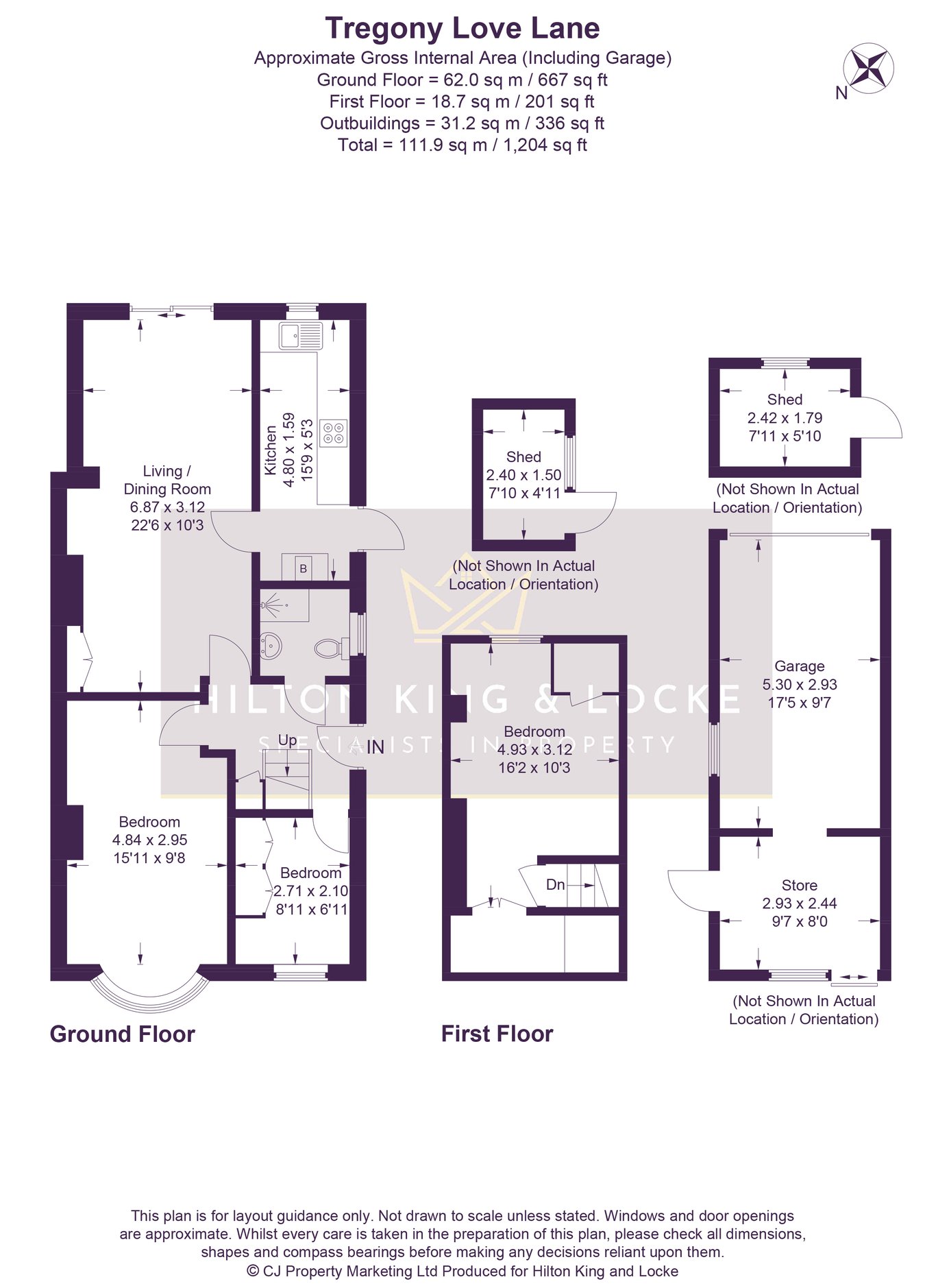 Tregony, Love Lane, Iver floorplan