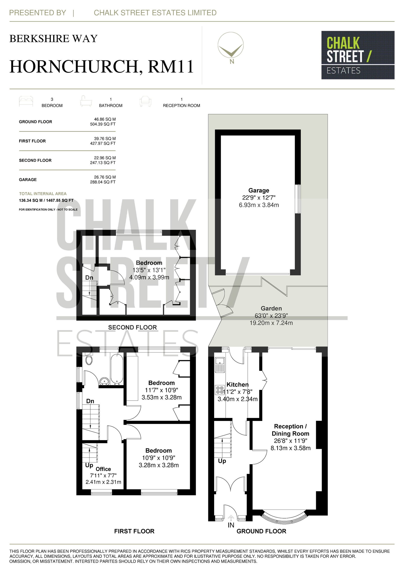 20, Berkshire Way, Hornchurch floorplan