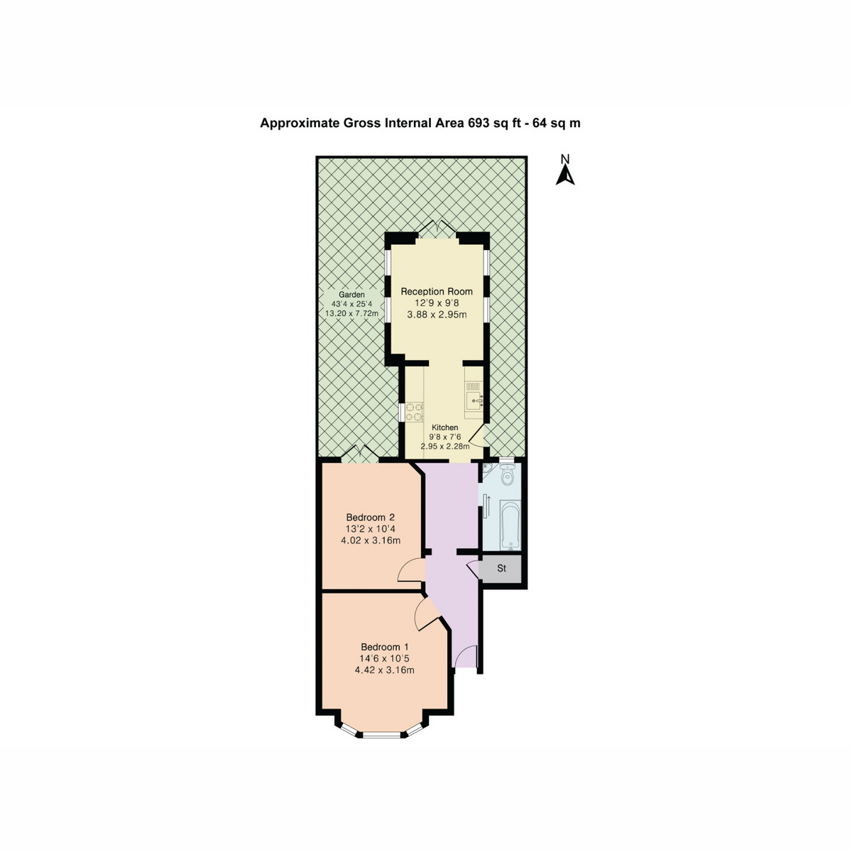 19, Waldegrave Road, Ealing floorplan